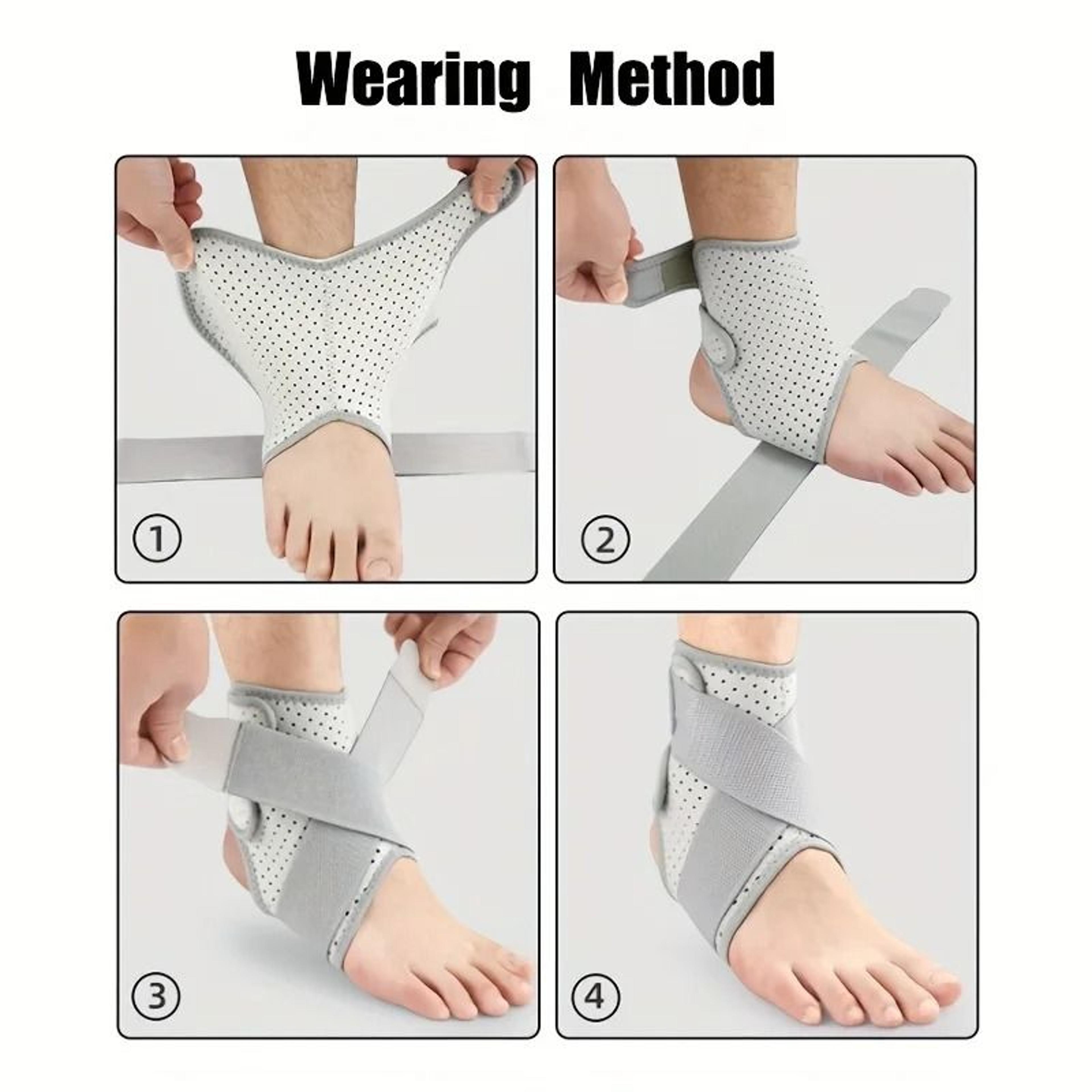 StabiliStep Adjustable Ankle Brace With Side Stabilizers 2