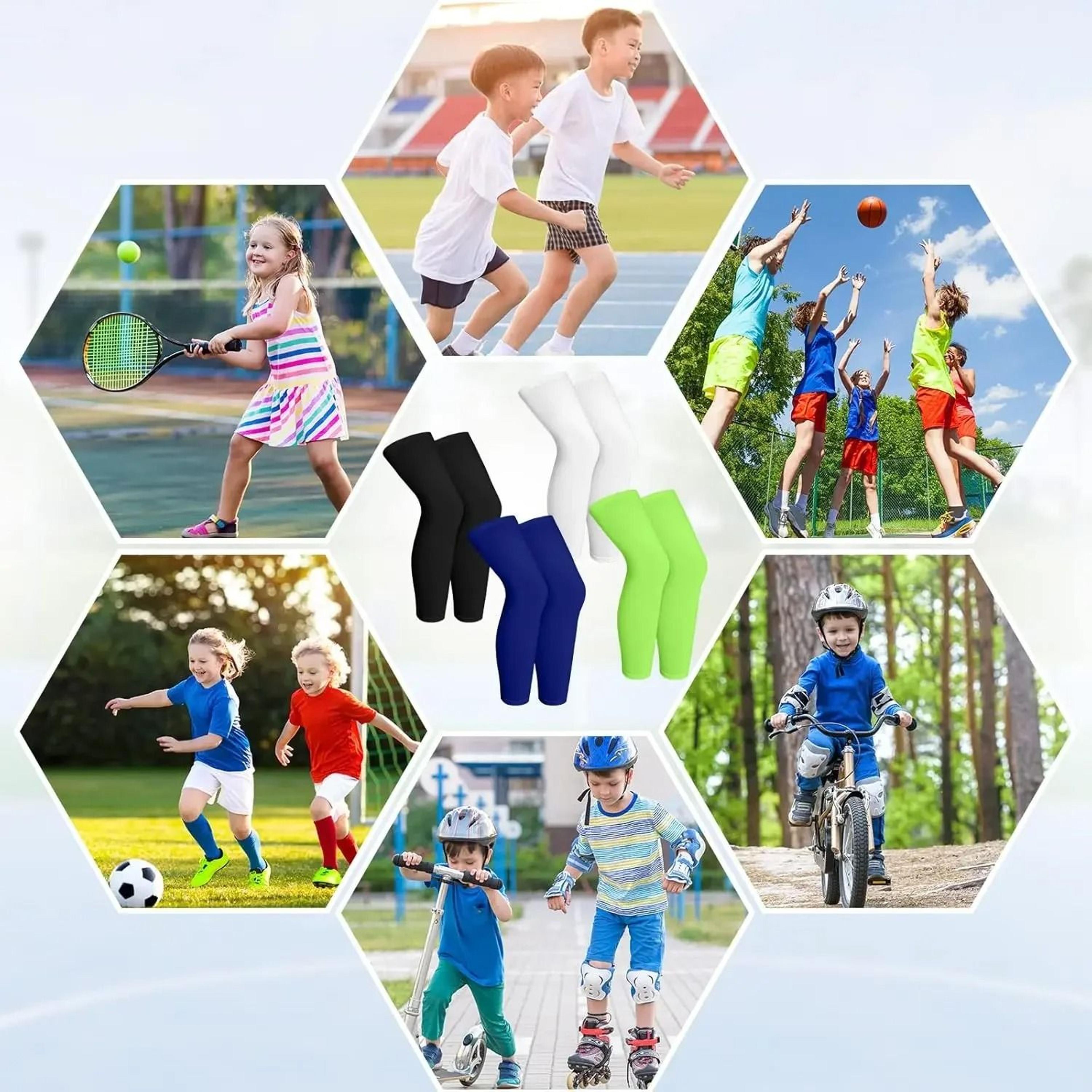 ActiveShield Kids Long Compression Leg Sleeves 9