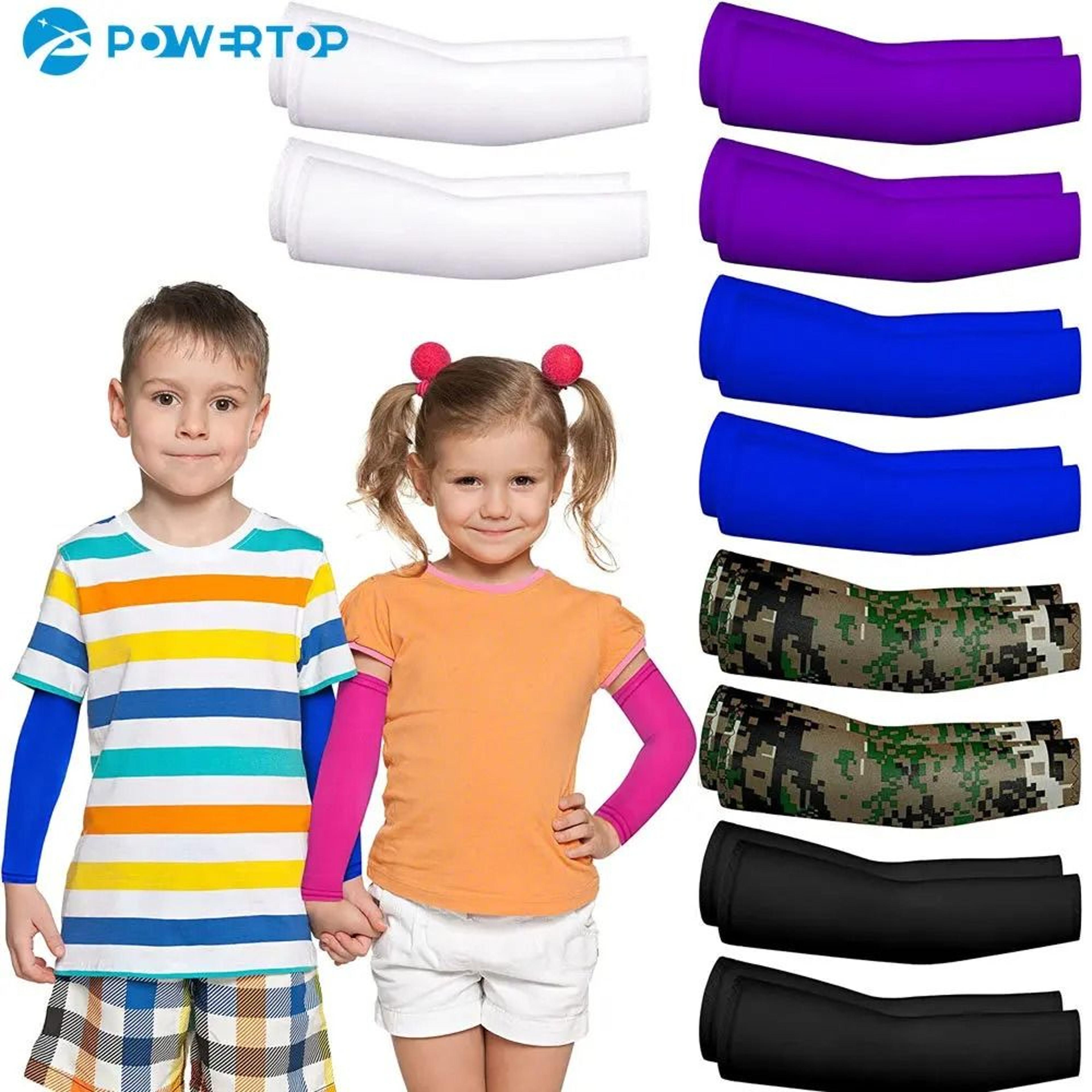 coolshield kids uv protection cooling arm sleeves