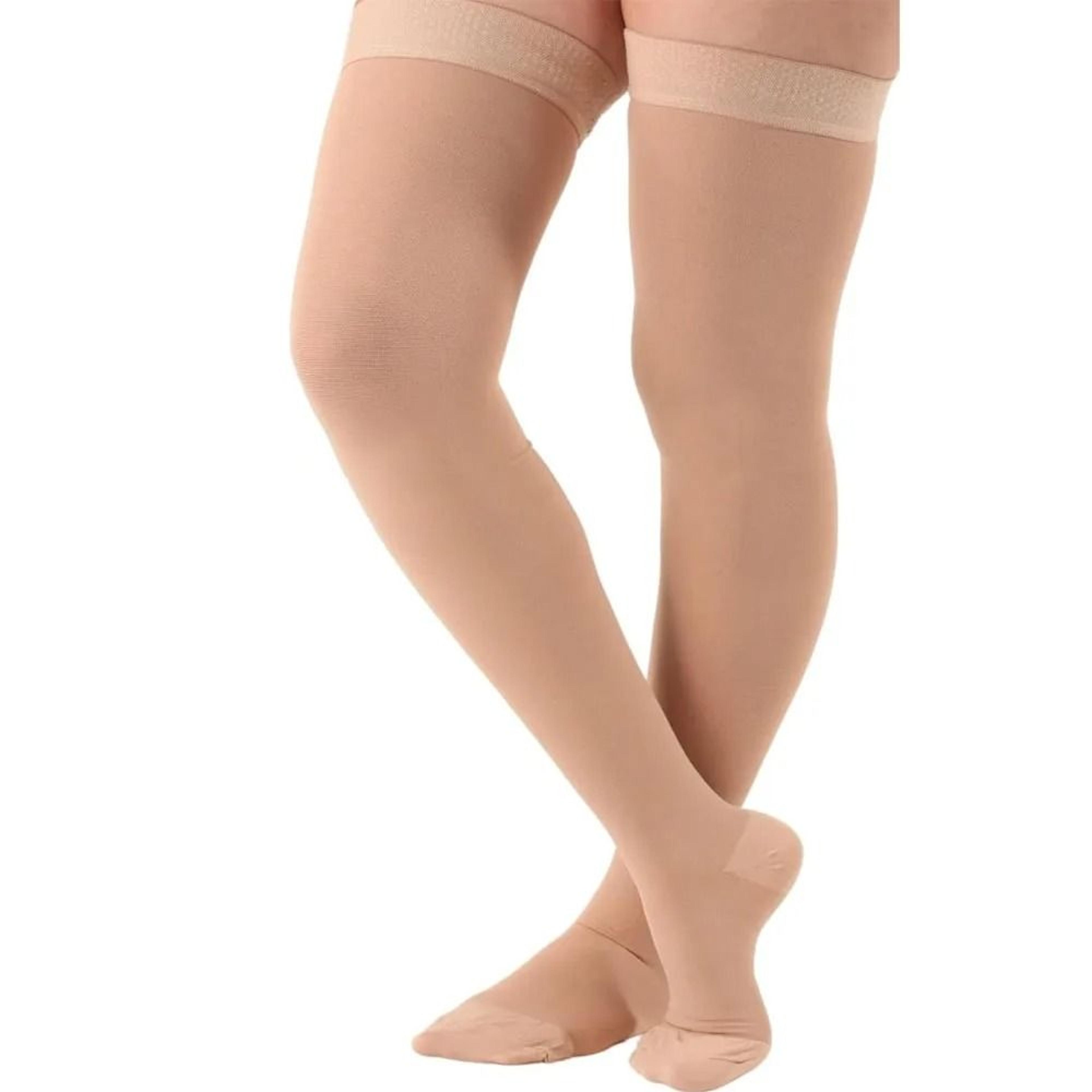 Full Leg Thigh High Compression Stockings For Running 2