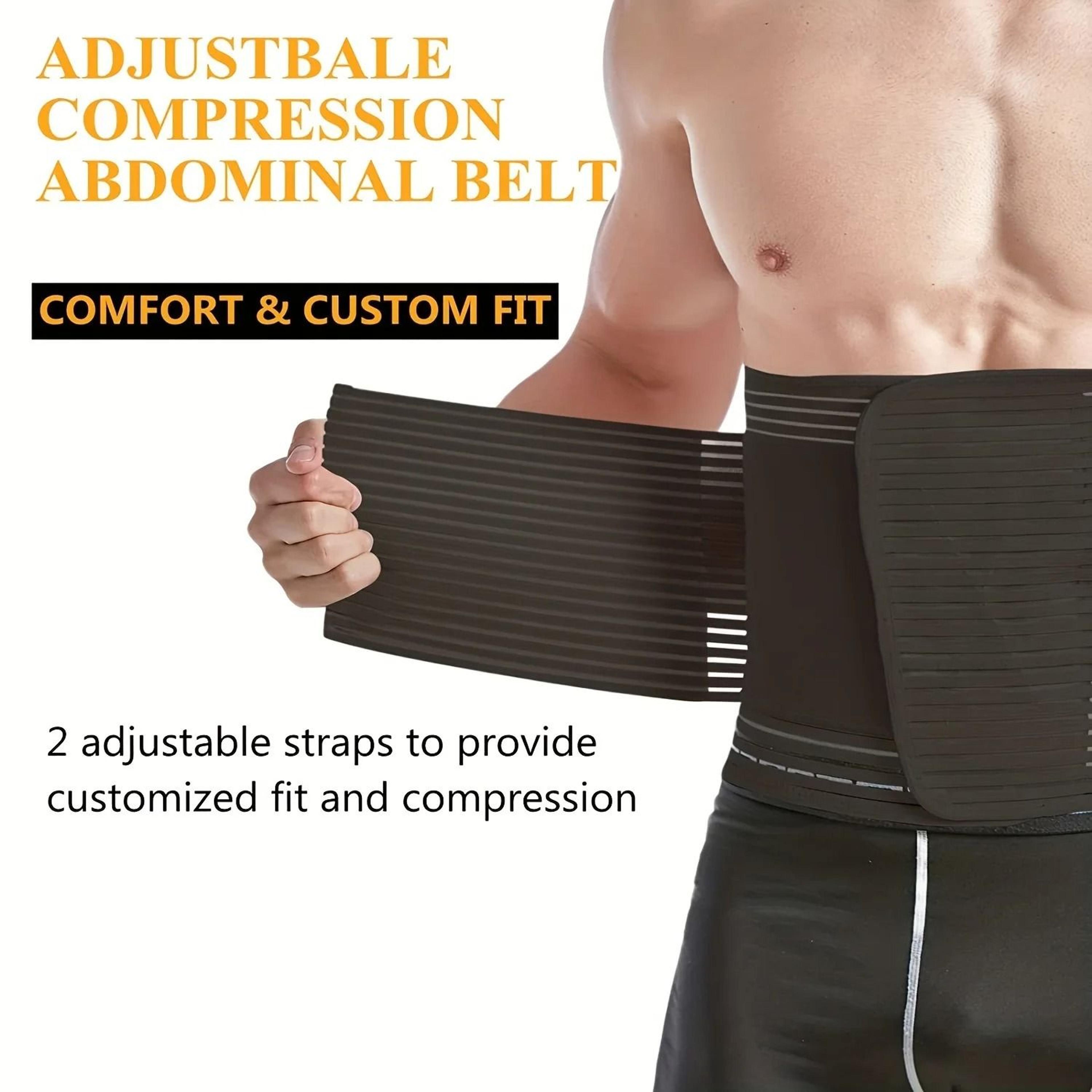 Adjustable Abdominal Binder Compression Wrap For Post Surgery And Hernia Support 6