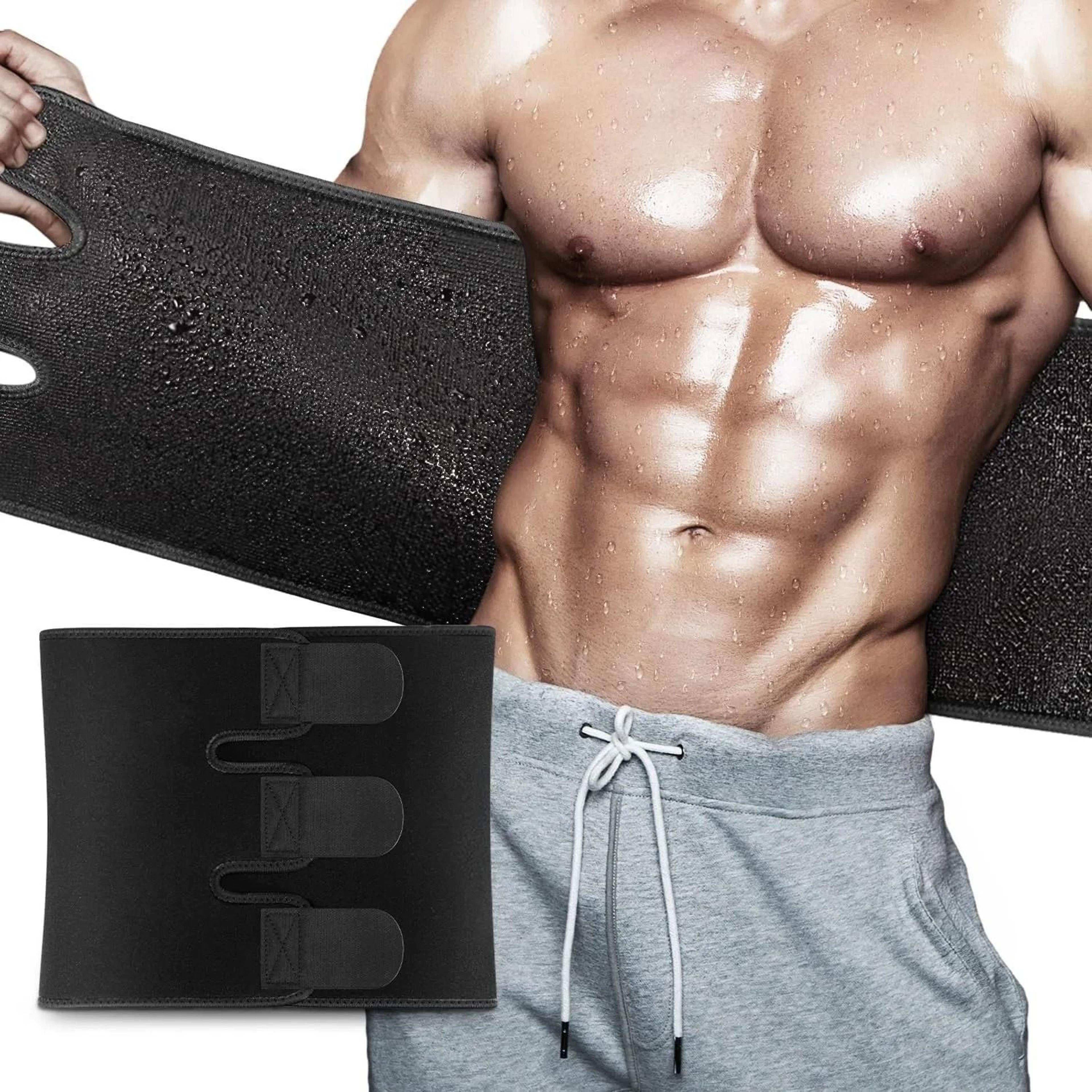 adjustable waist trimmer sweat belt for fitness workouts and core support