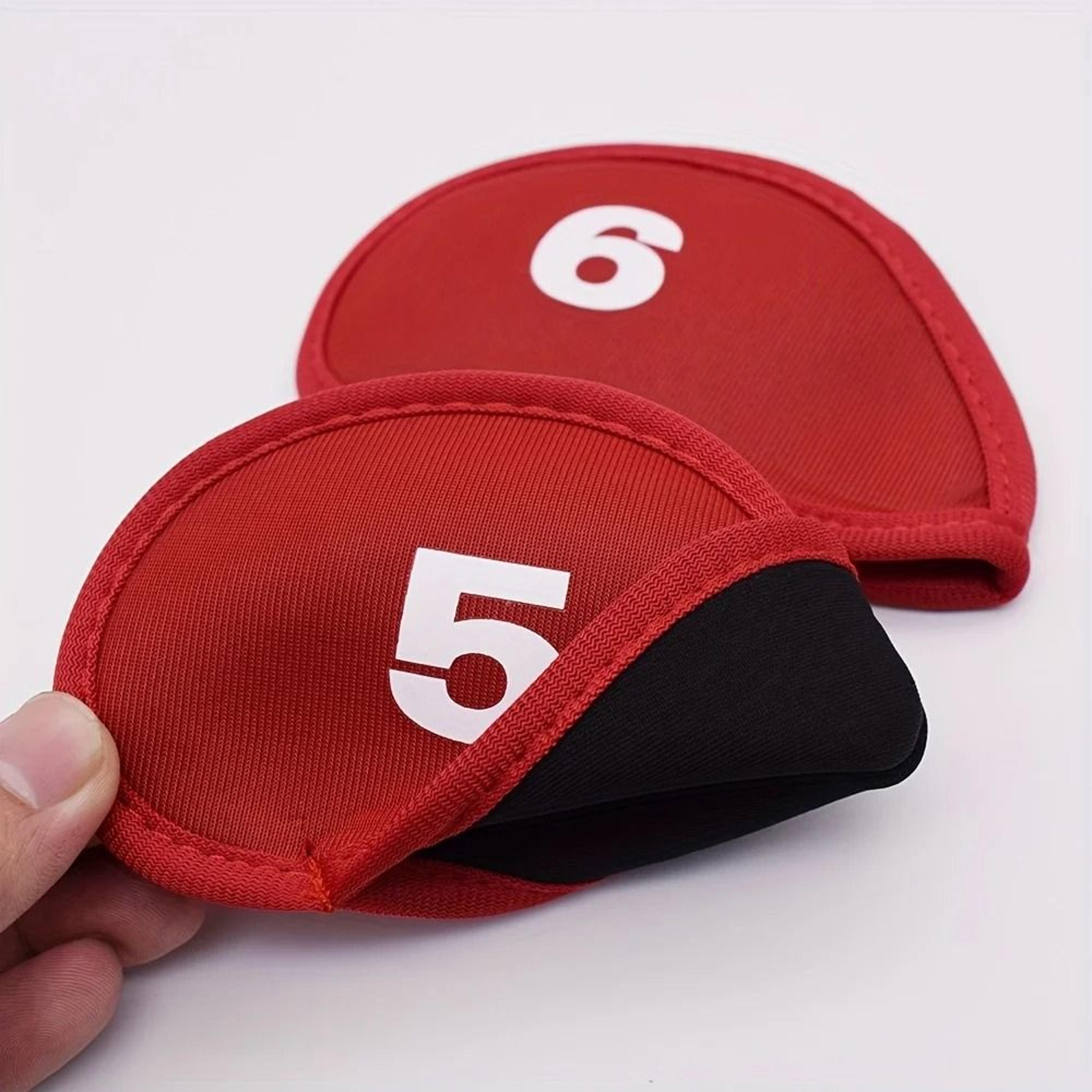 10 Piece Golf Iron Head Covers Protective Club Cover Set 5
