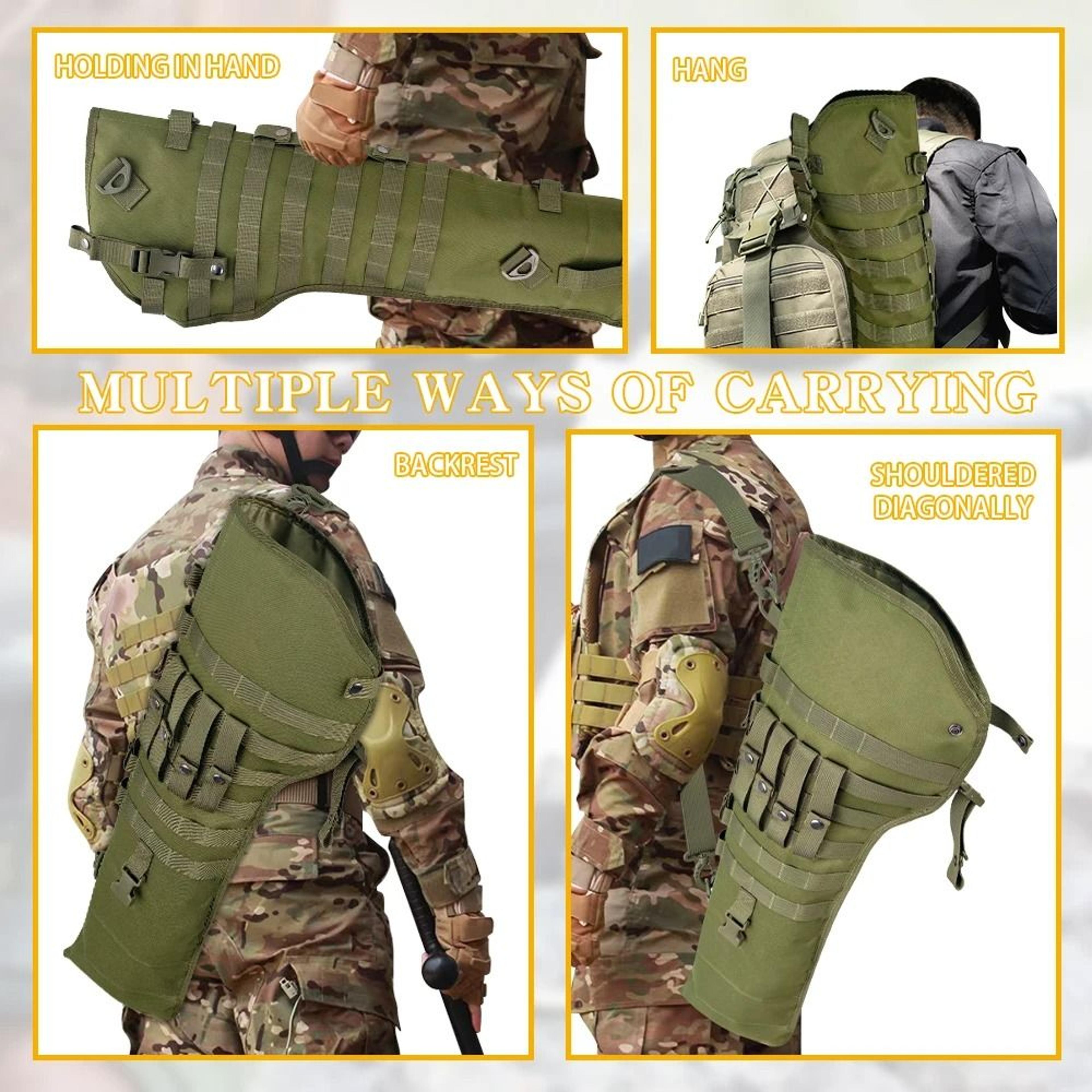 34 Inch Tactical Rifle Scabbard Shoulder Carry Bag 9