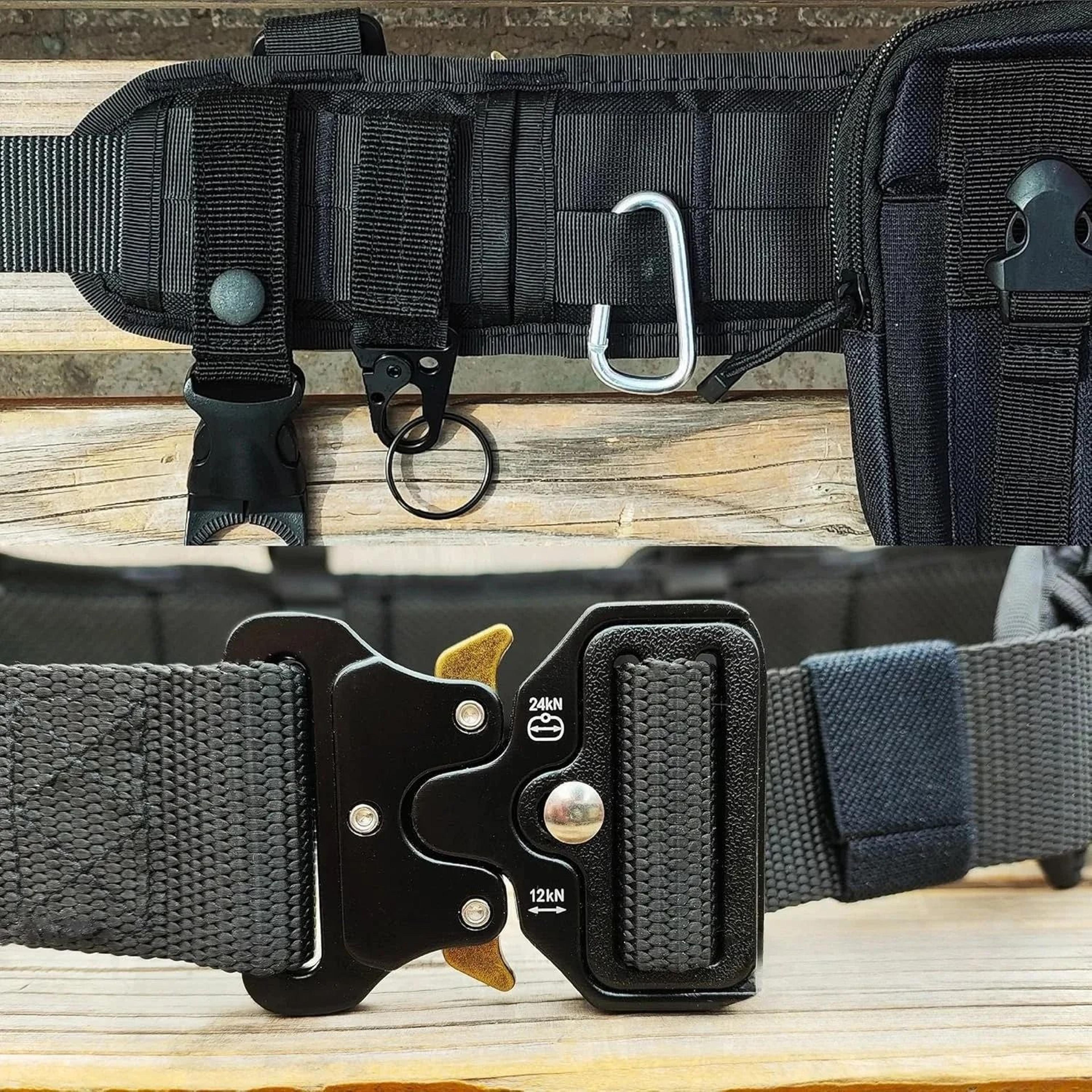 Adjustable Padded Utility Waist Belt With Quick Release Buckle 8