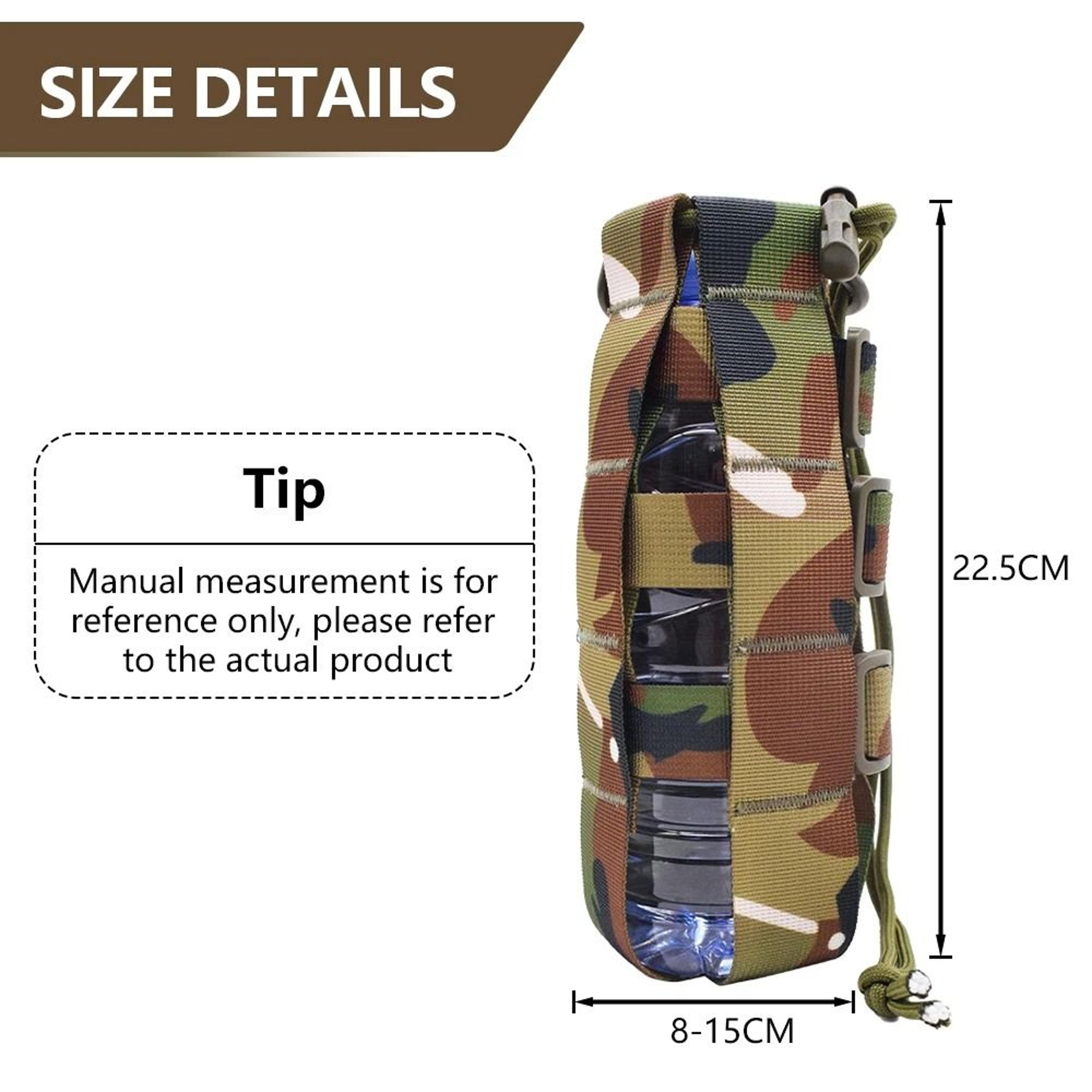 Portable Molle Water Bottle Holder For Hiking And Travel 7