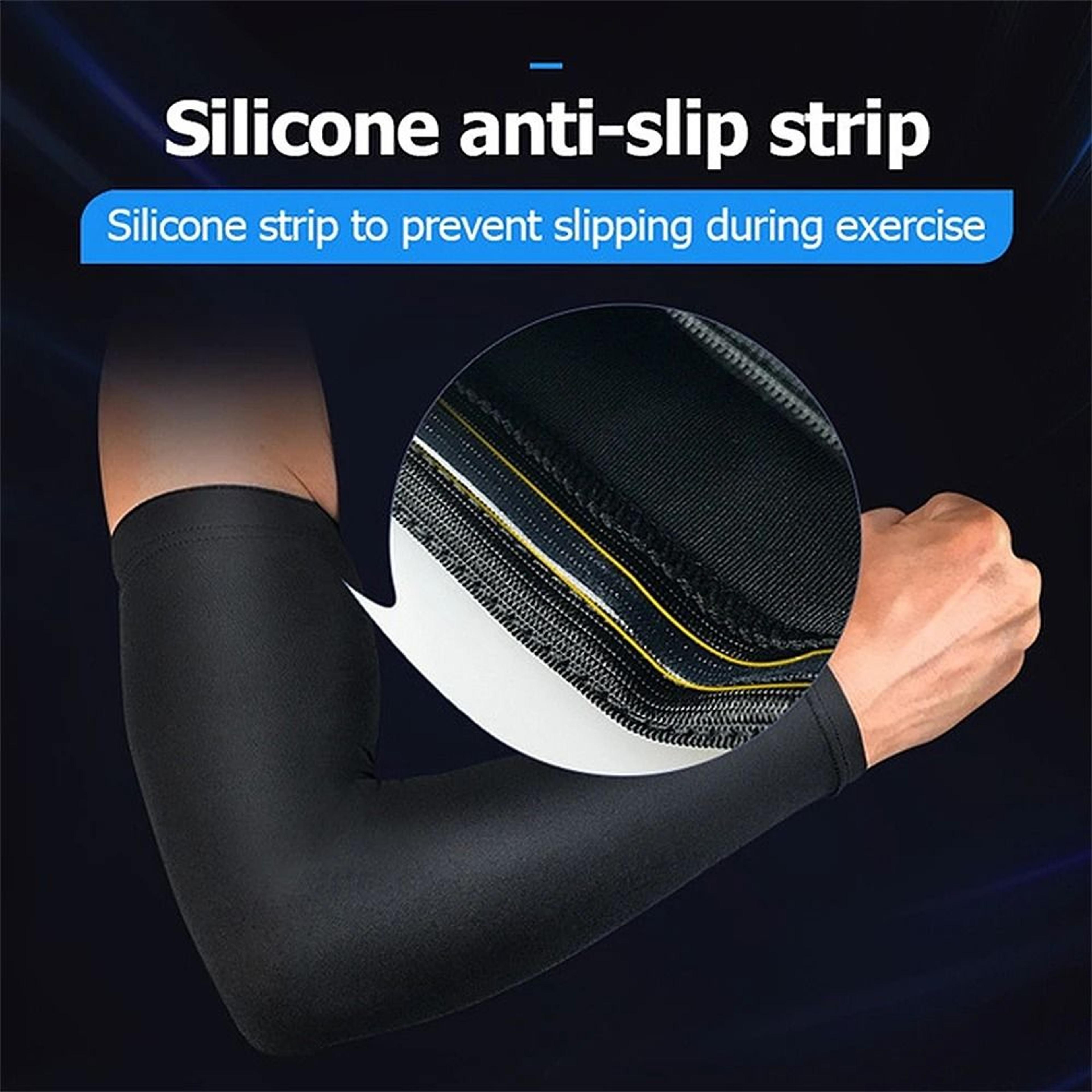 Cooling Compression Sports Arm Sleeve For UV Protection 11