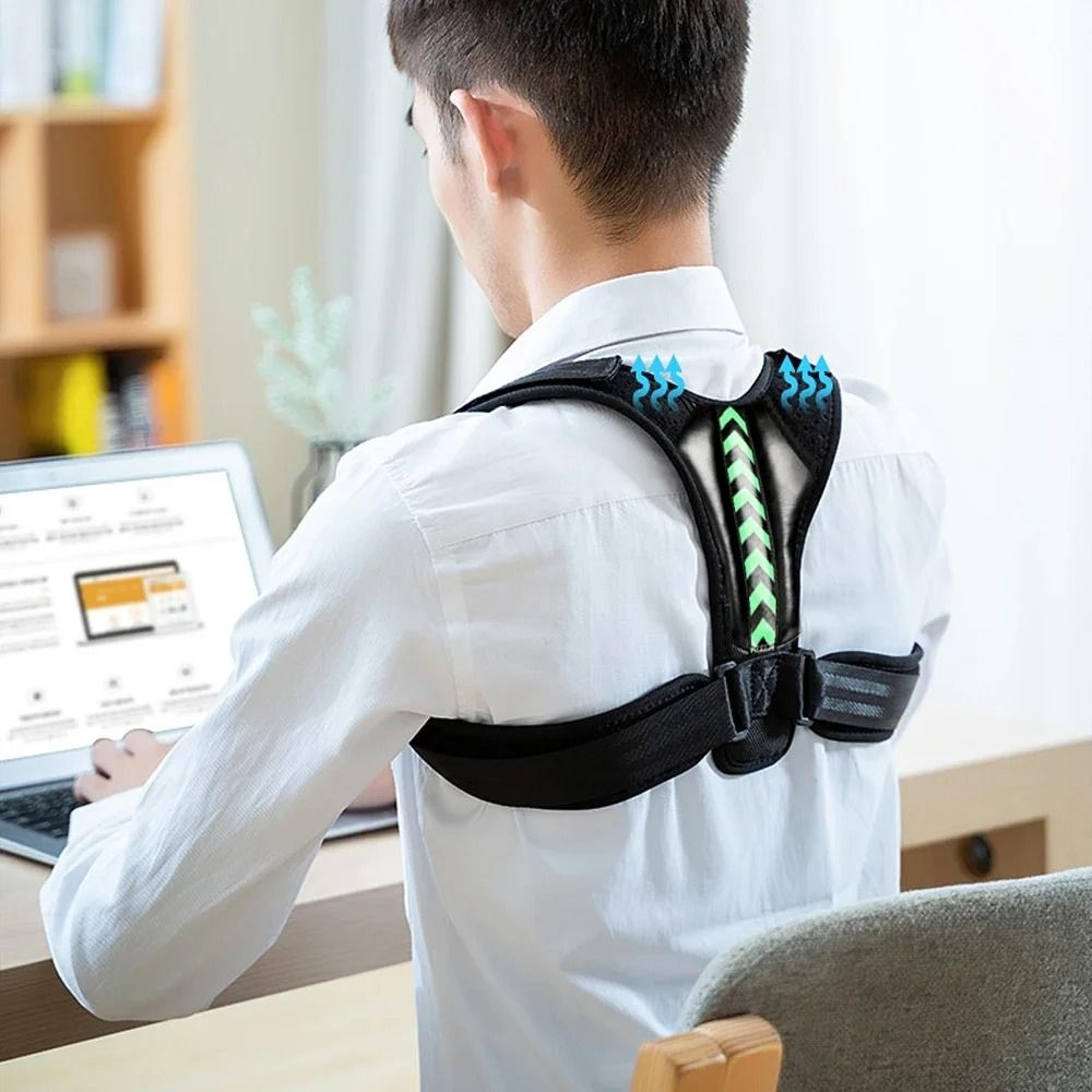 Adjustable Upper Back Posture Corrector And Clavicle Support 15