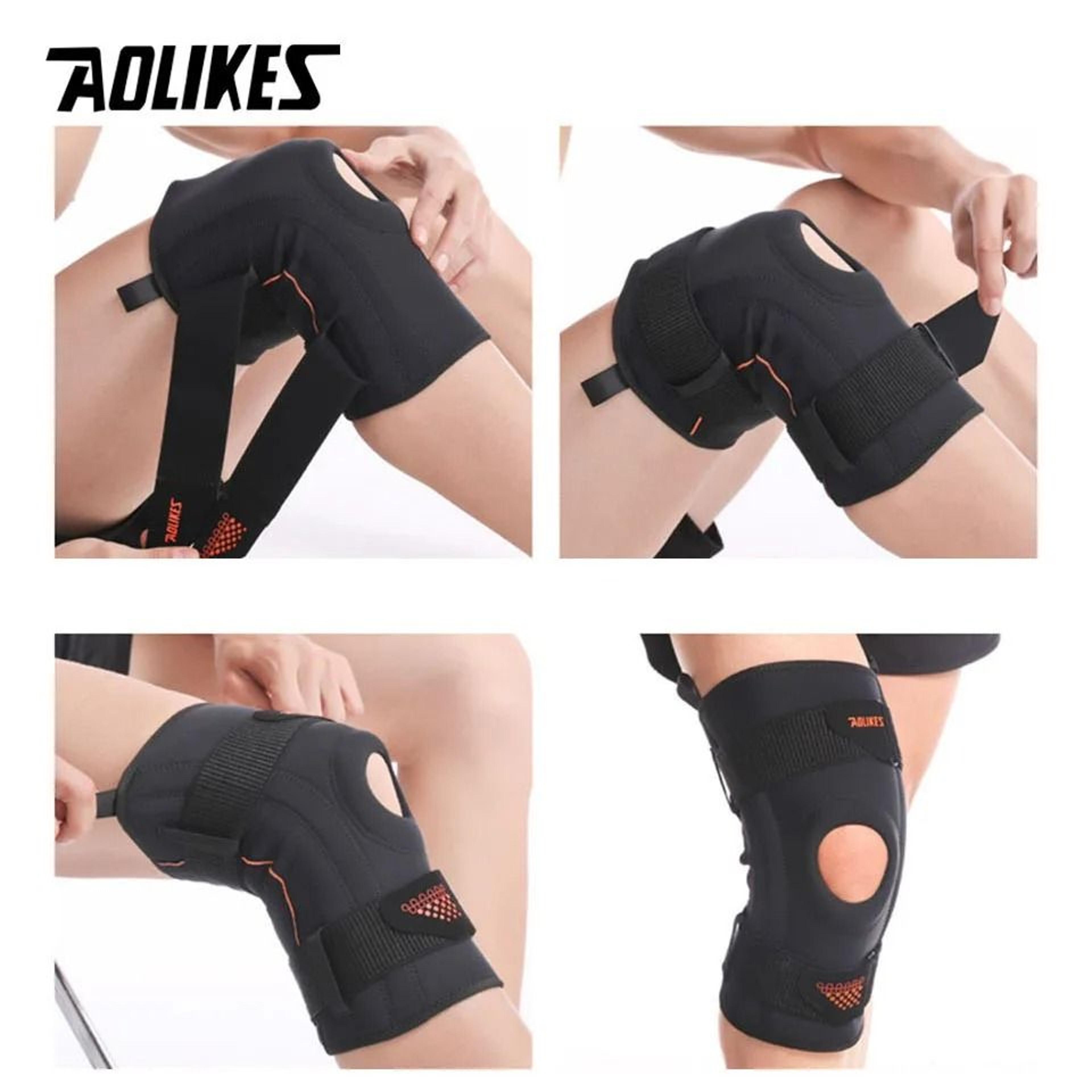 AOLIKES Stabilizing Knee Brace With Patella Gel Pad 3