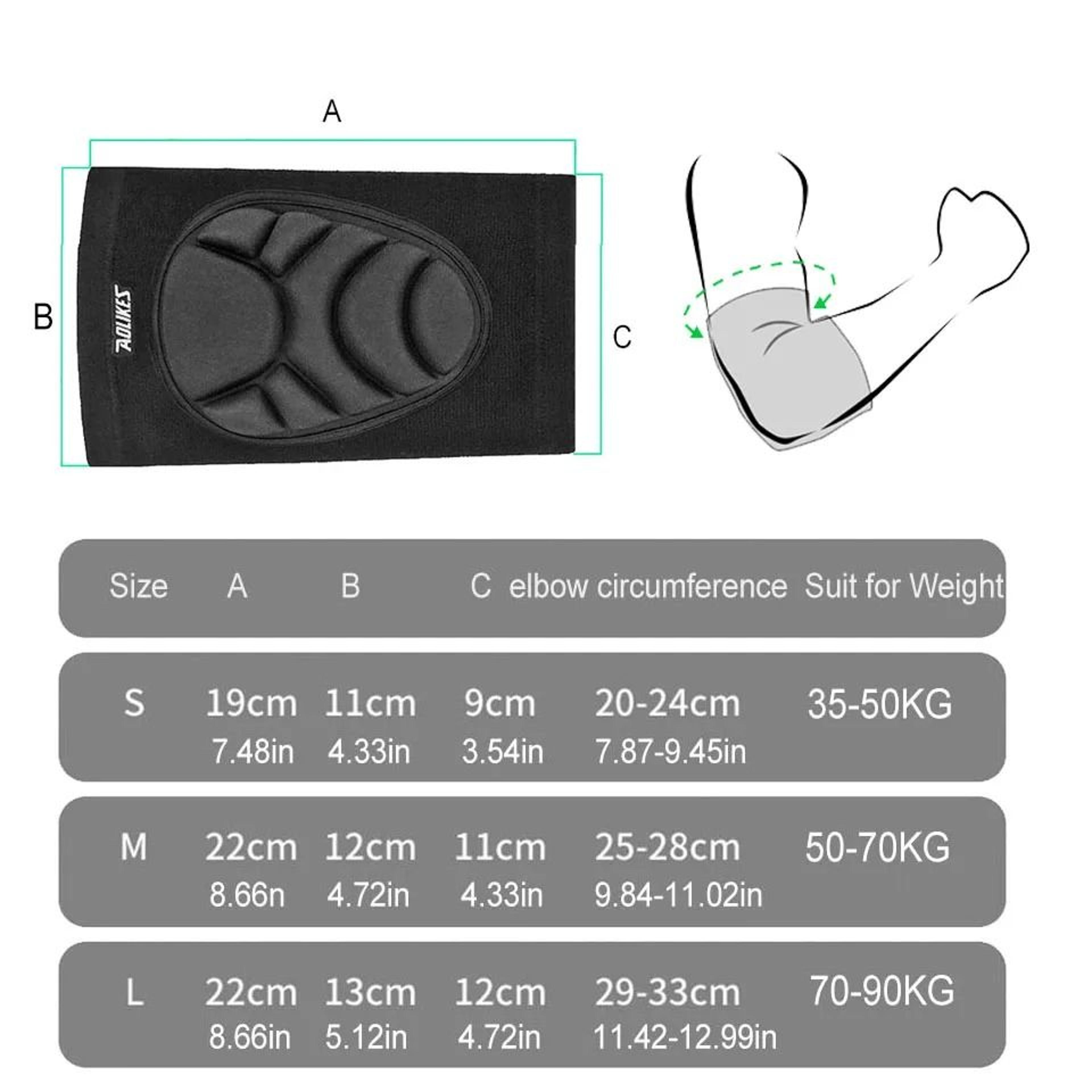 AOLIKES Padded Volleyball Elbow Pads 4