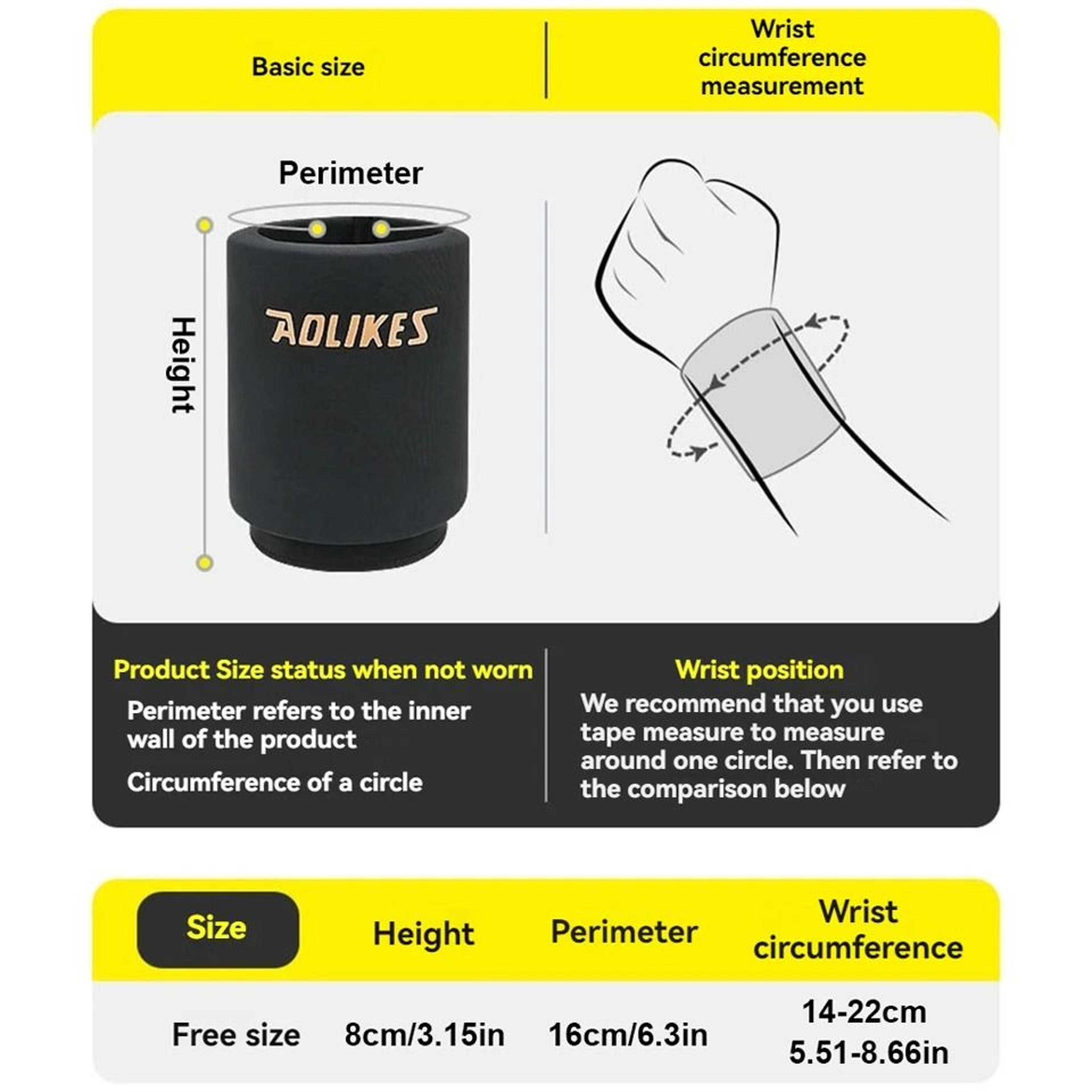 AOLIKES Hot And Cold Gel Knee Therapy Sleeve 14