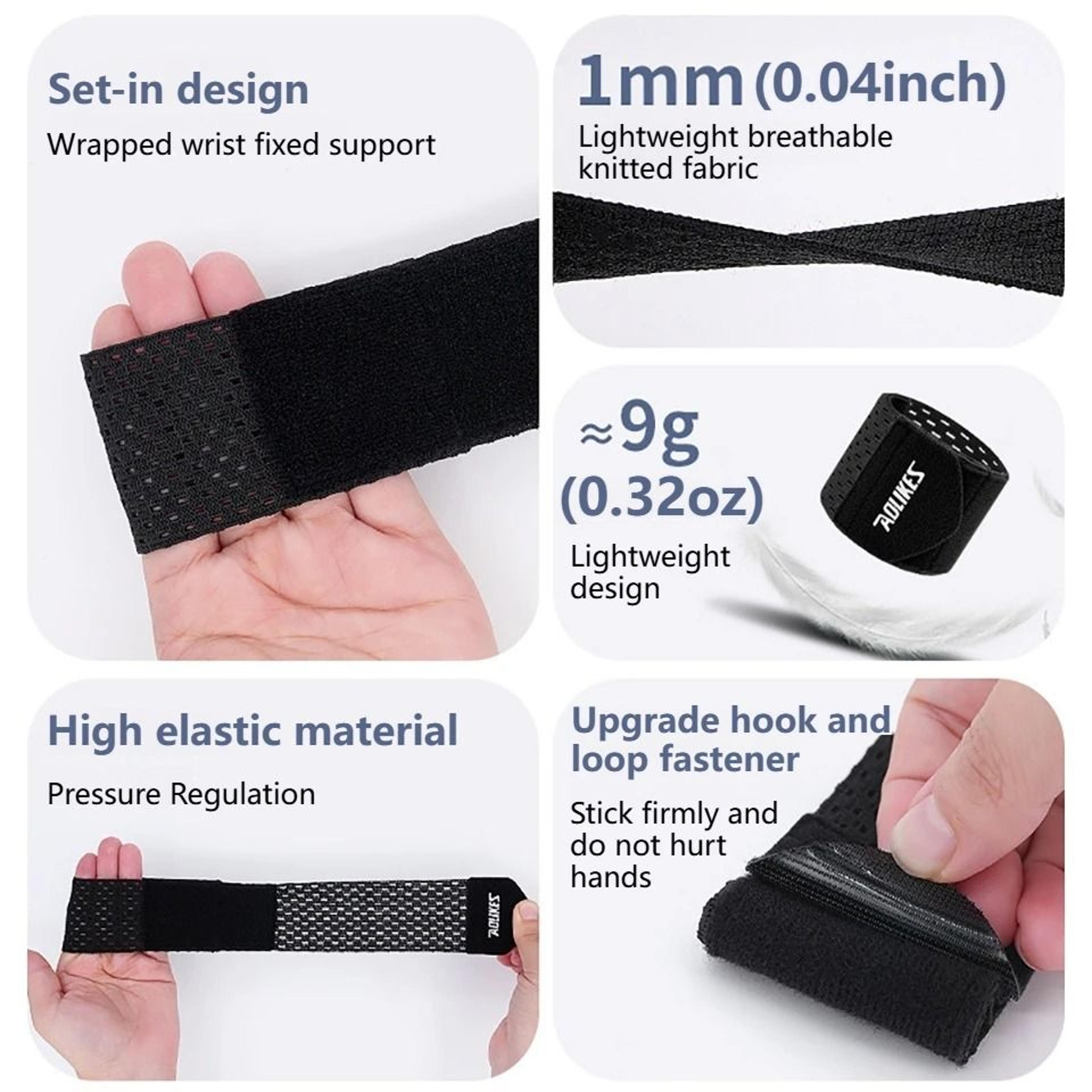 AOLIKES Breathable Compression Wrist Support Sleeve 9