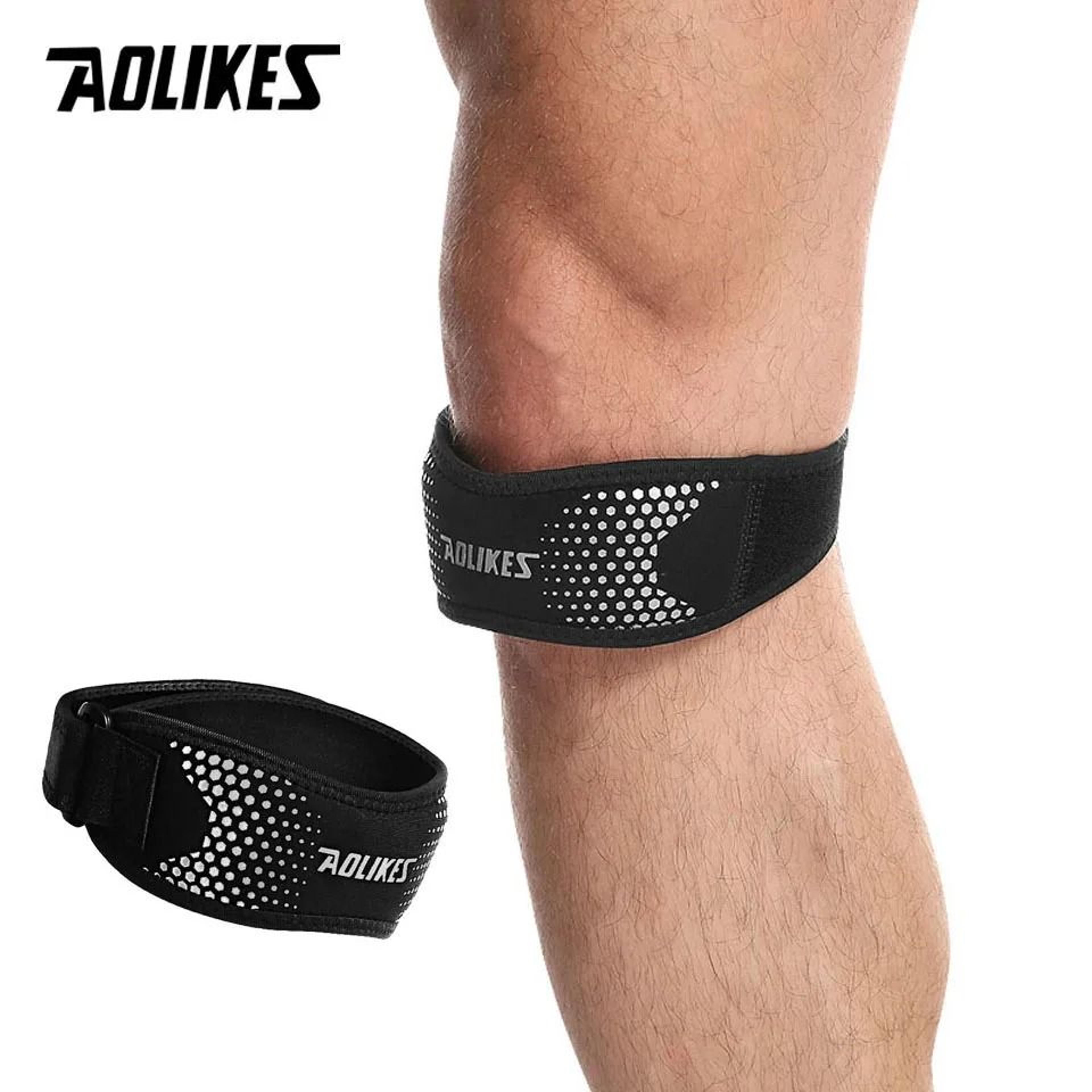 AOLIKES Adjustable Patella Knee Brace For Sports 1
