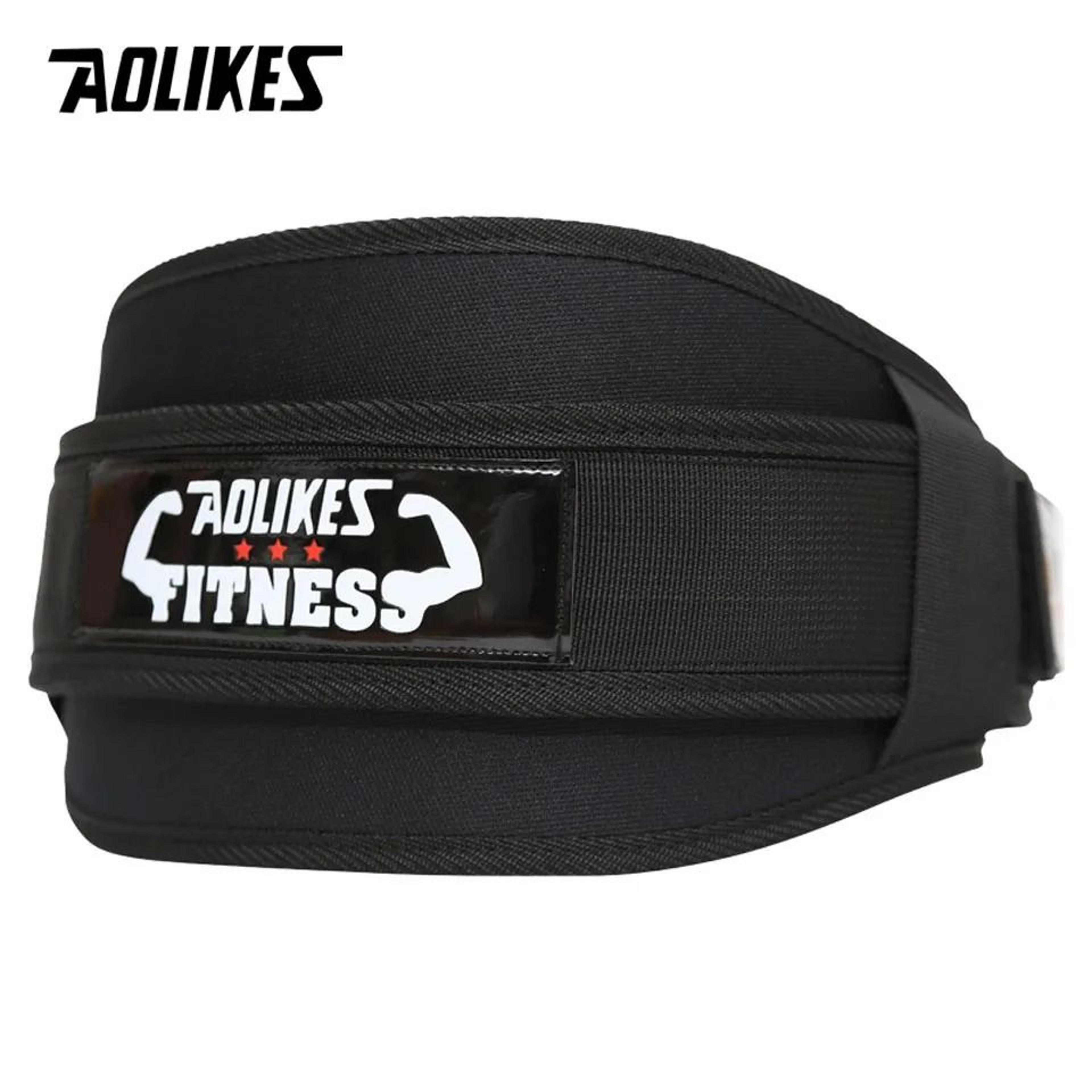 AOLIKES Adjustable Weightlifting Belt For Powerlifting Squats And Strength Training Support 4
