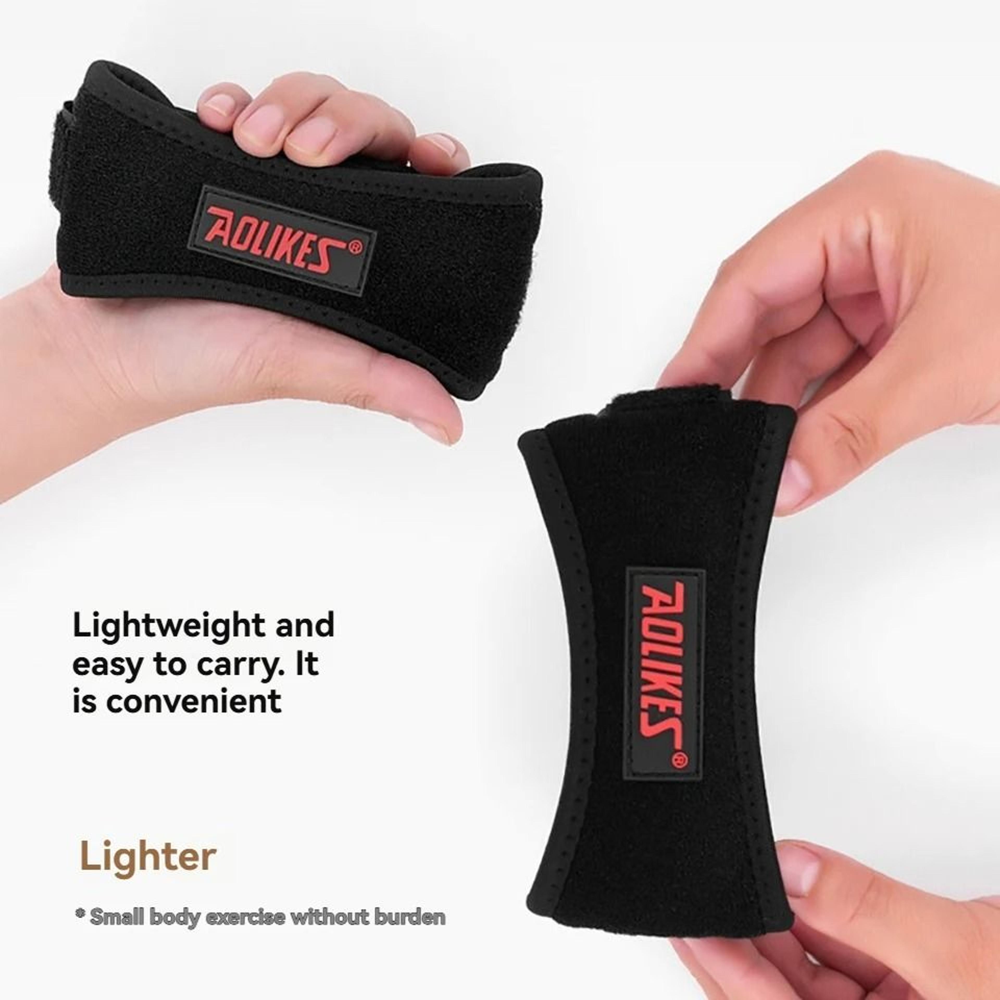 AOLIKES Adjustable EVA Patella Knee Brace For Basketball Volleyball And Sports Impact Support 4
