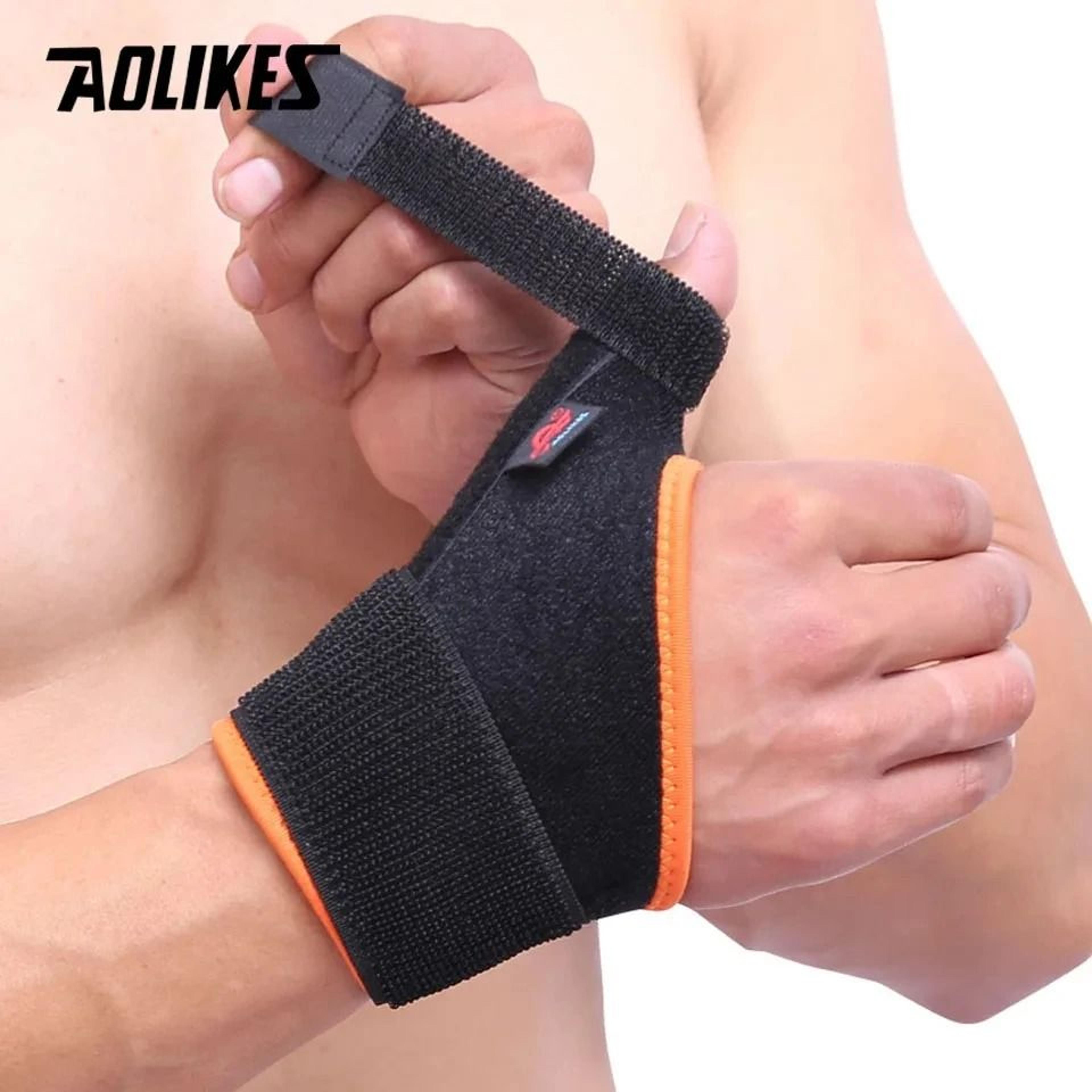 AOLIKES Adjustable Thumb Spica Wrist Brace With Splint For Daily Hand Support 6