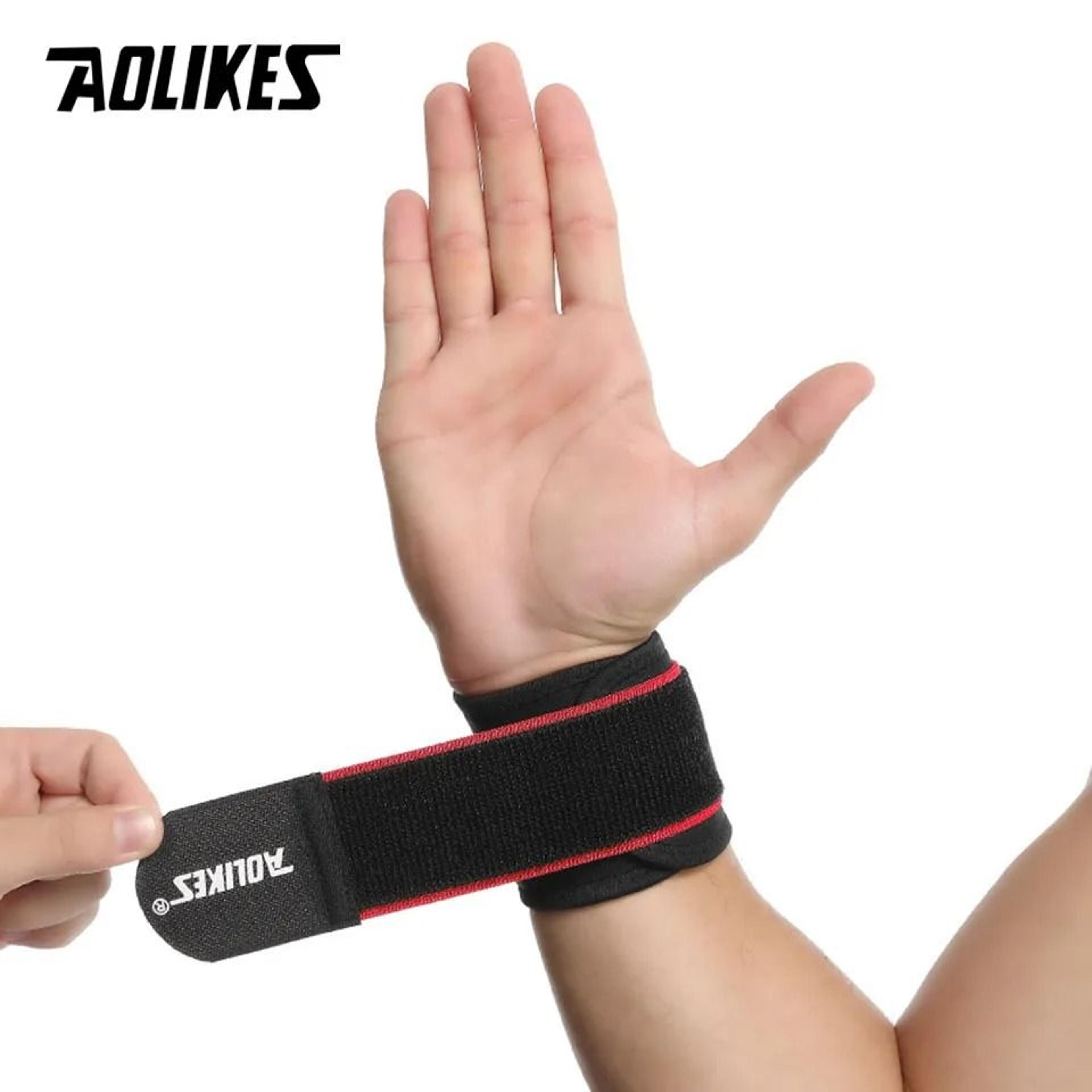 AOLIKES Adjustable Weightlifting Wrist Support Wrap 14