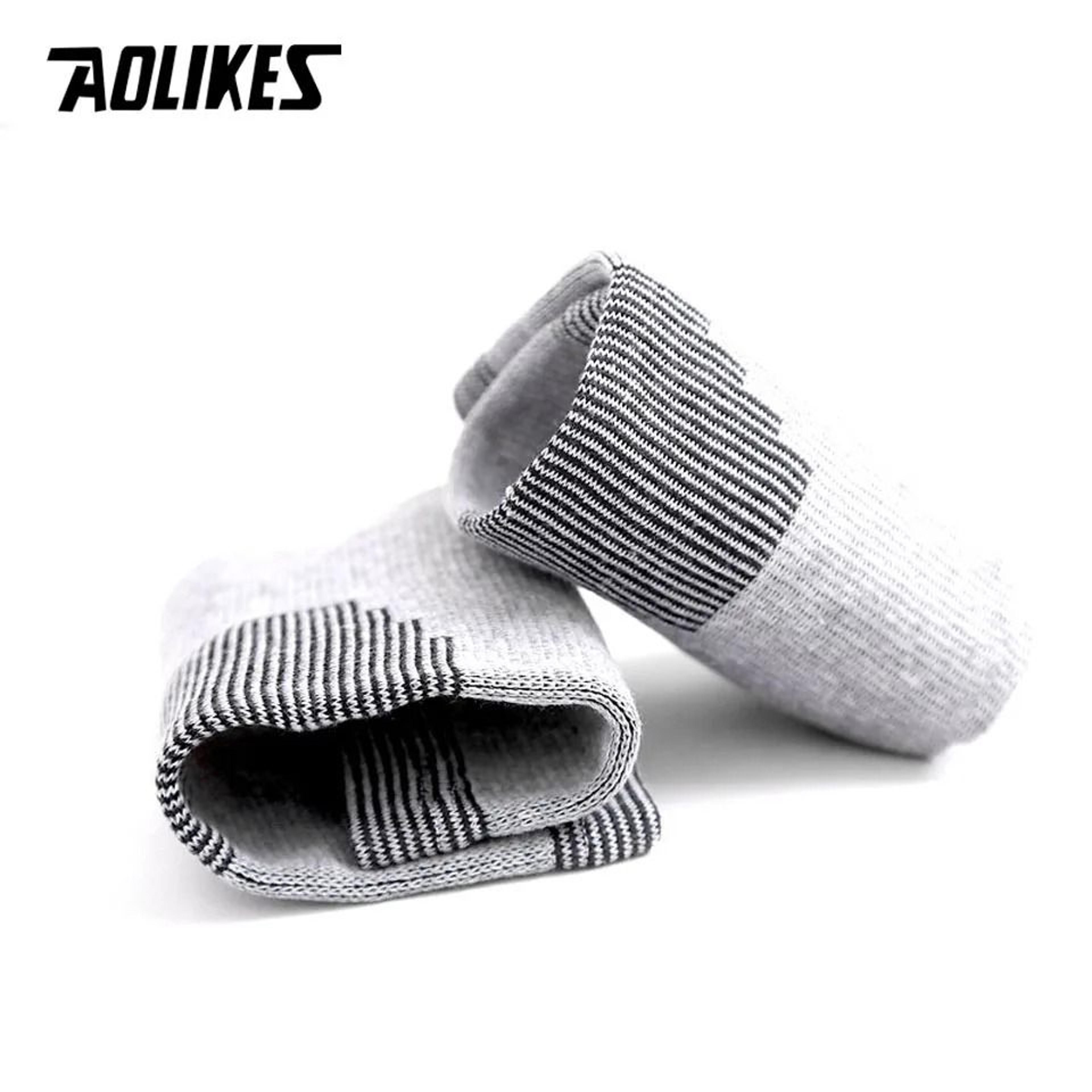 AOLIKES Elastic Knee Compression Sleeves For Sports Support 6