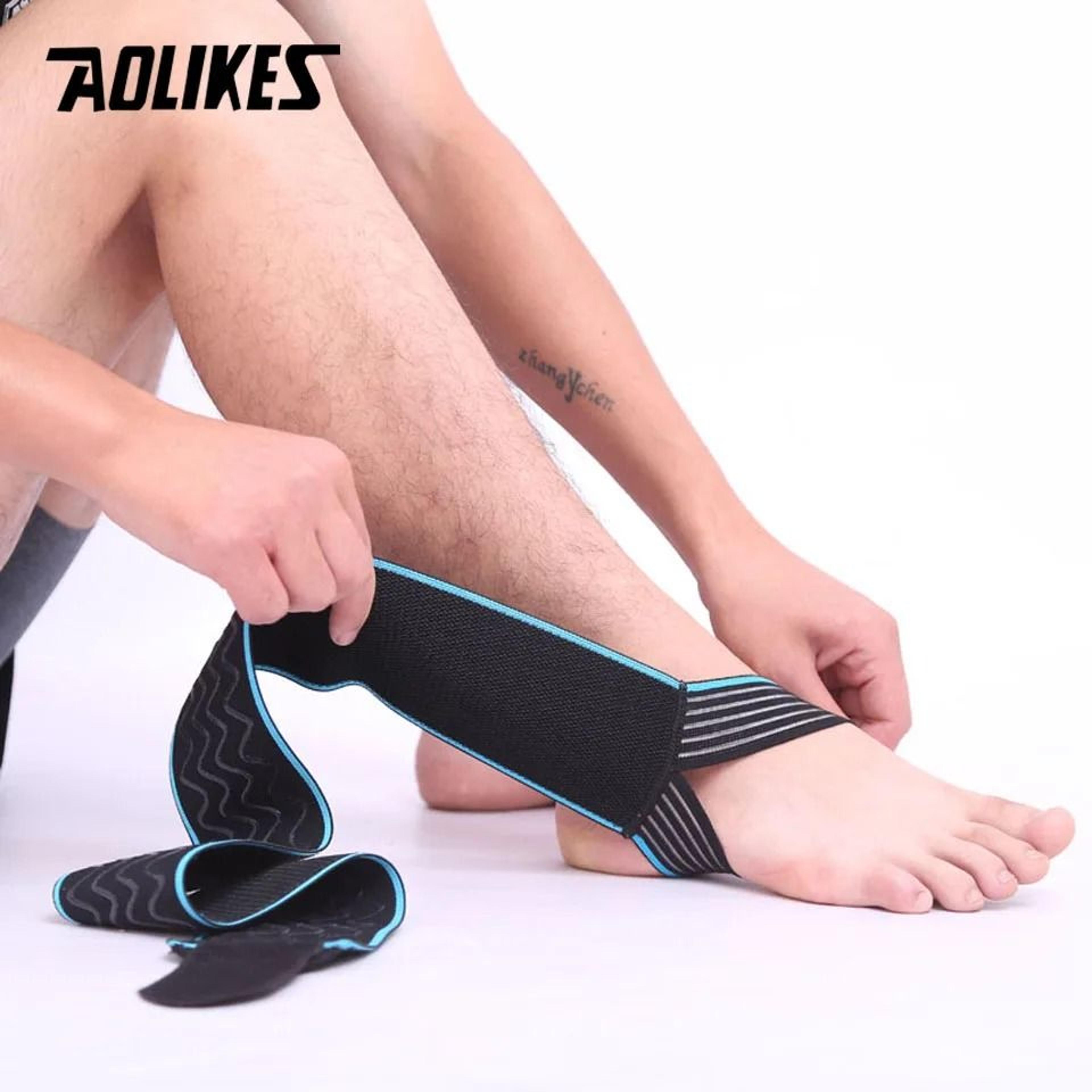 AOLIKES Adjustable Ankle Brace Breathable Sports Support 6