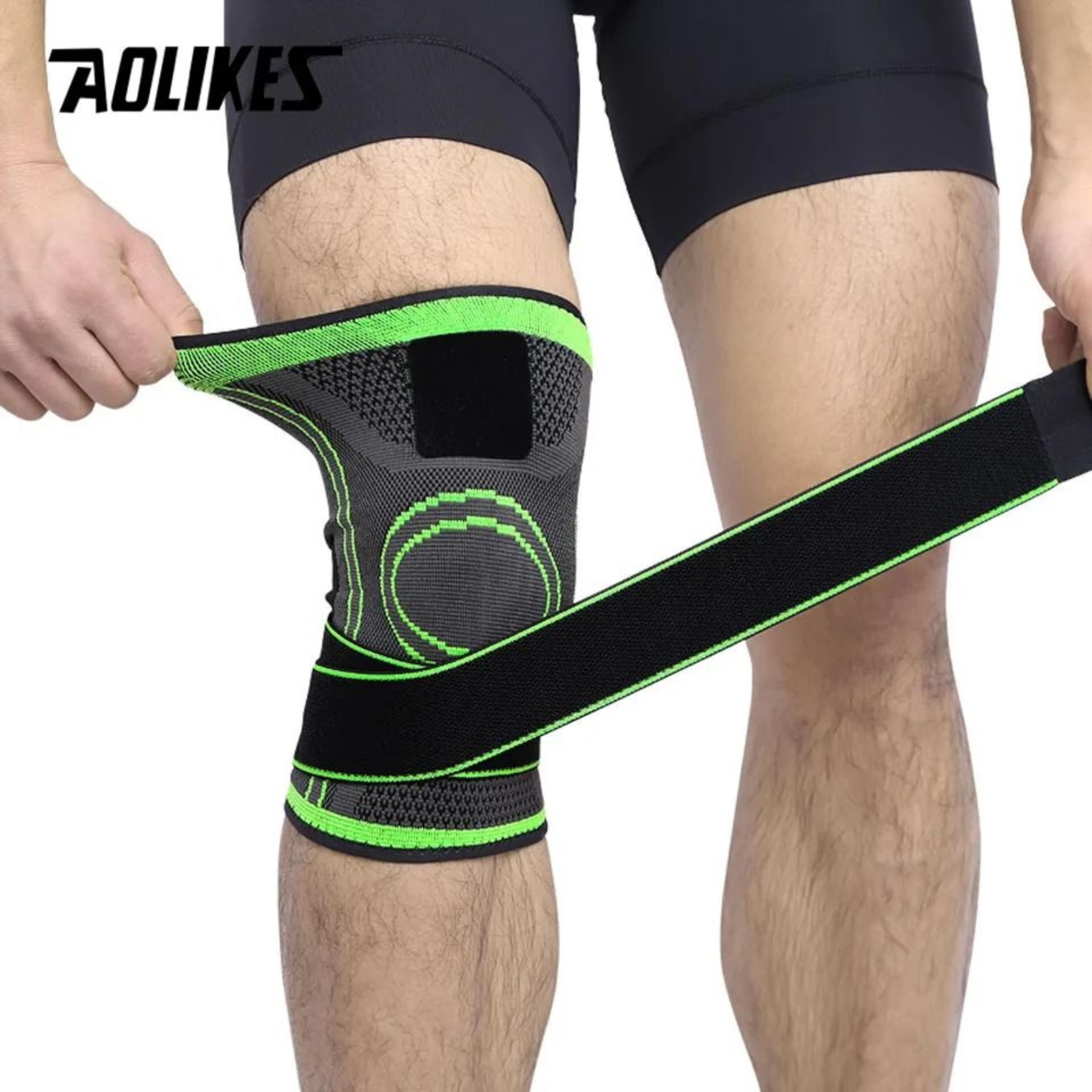 AOLIKES Adjustable Patella Knee Brace For Sports Support 12