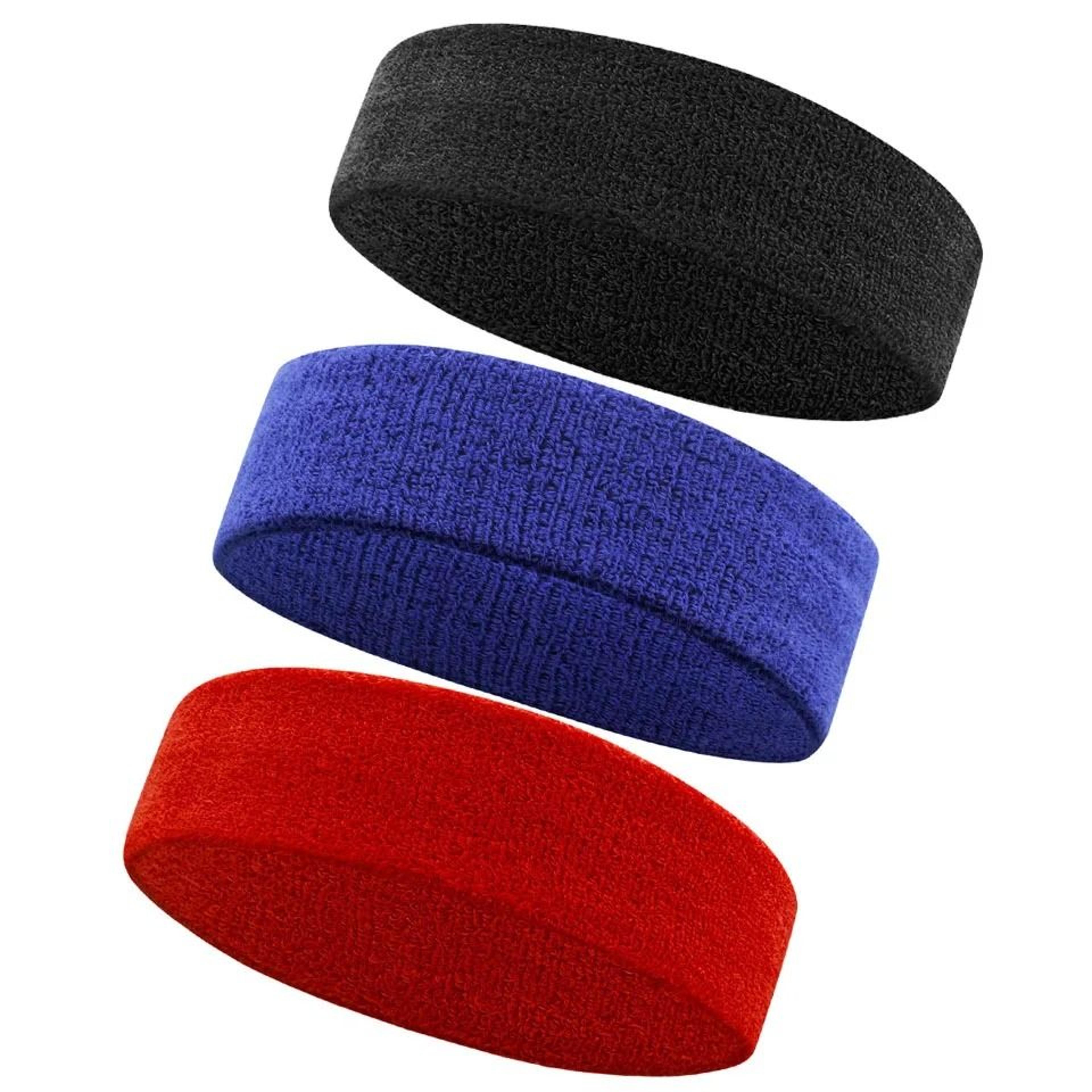 AOLIKES 3 Pack Moisture Wicking Sports Headbands 6