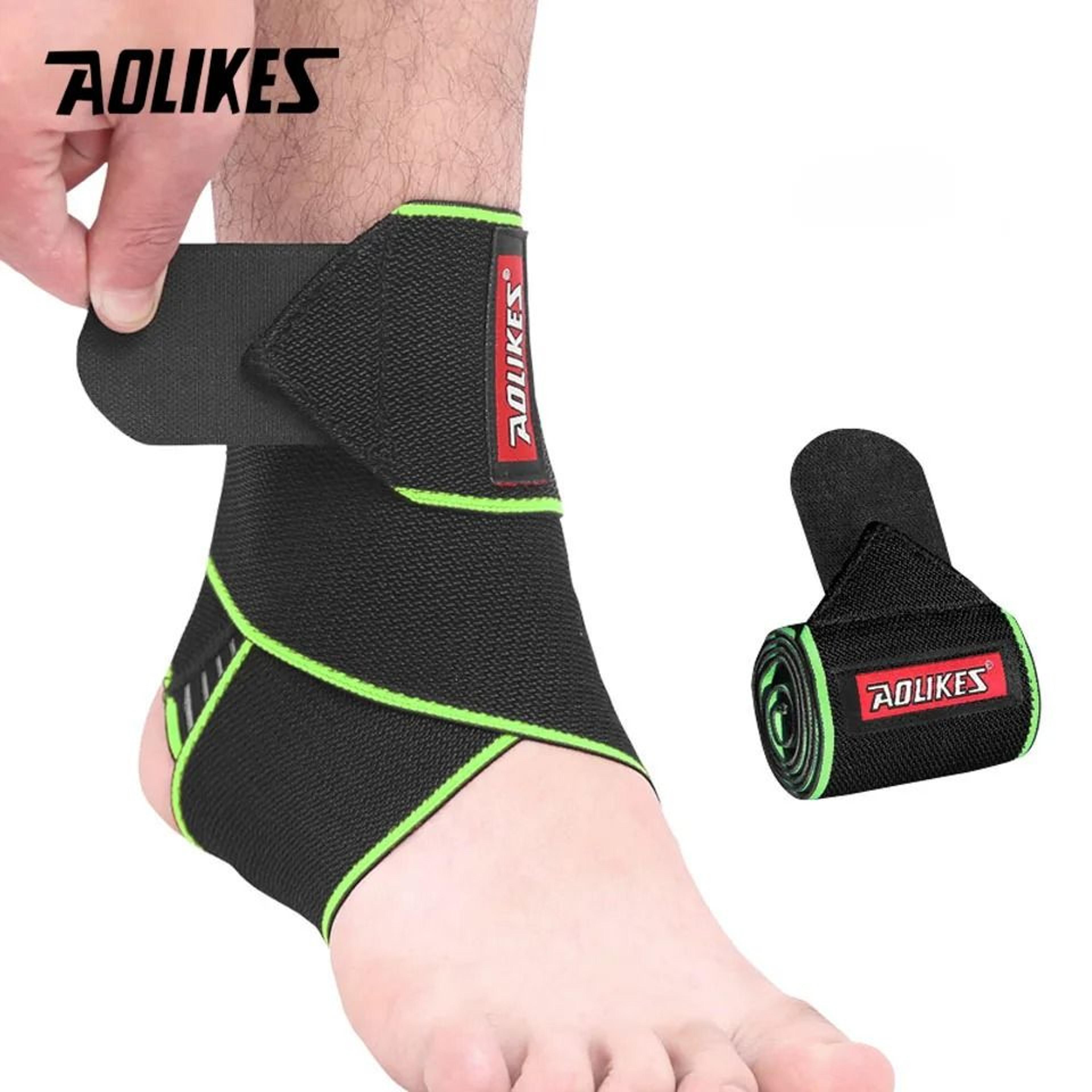 AOLIKES Adjustable Ankle Brace For Sprain Support 5