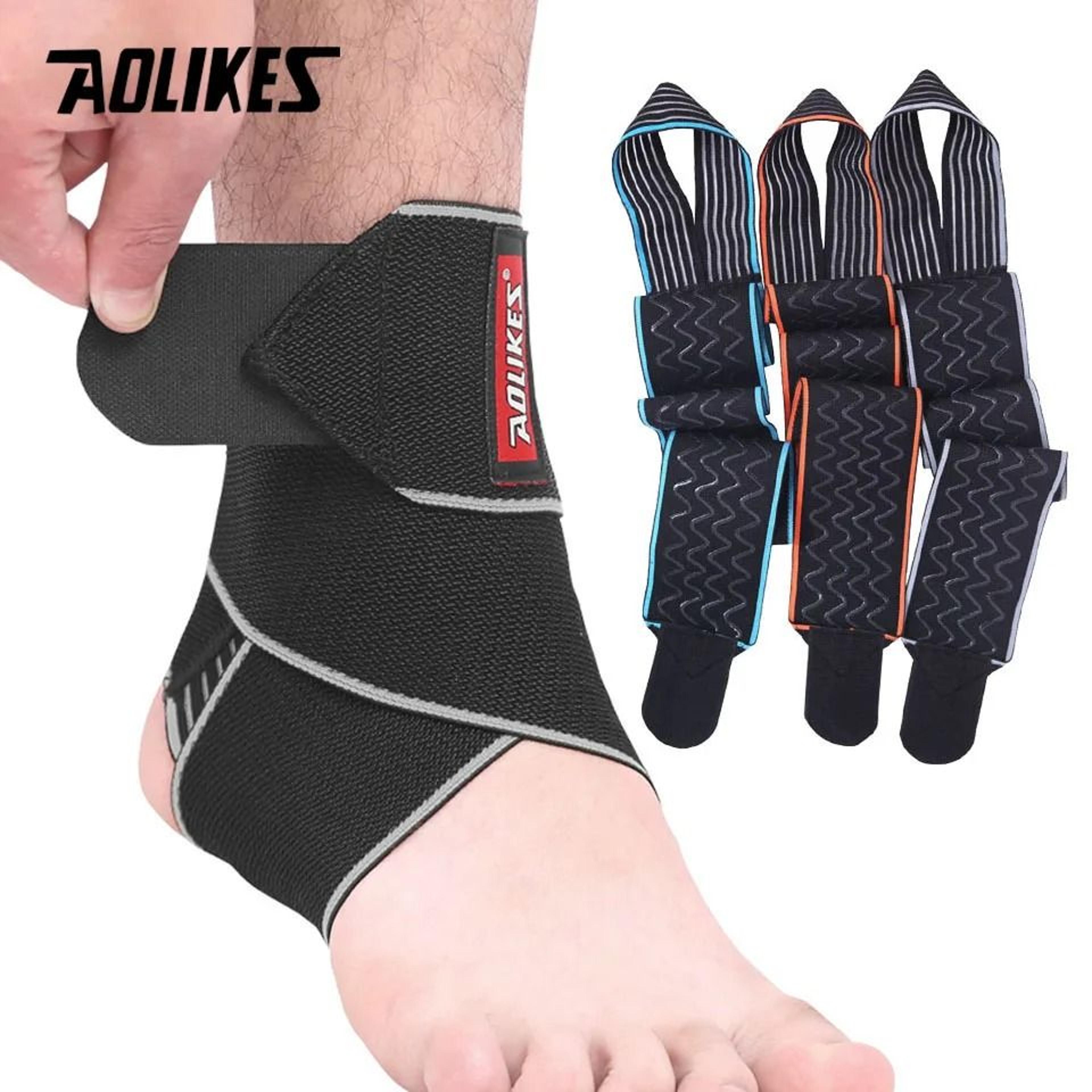AOLIKES Adjustable Ankle Brace For Sprain Support 0