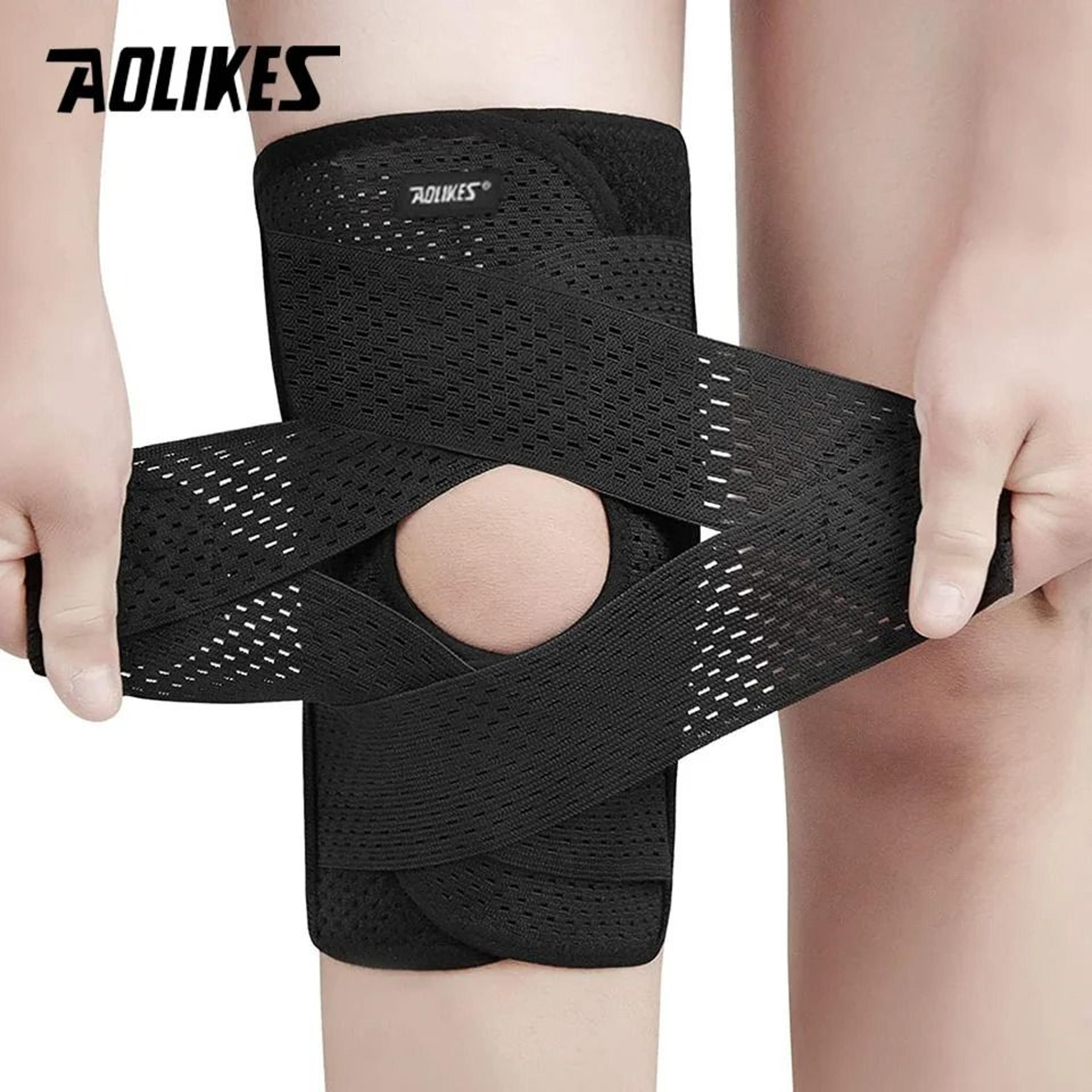 AOLIKES Breathable Knee Brace With Side Stabilizers 8