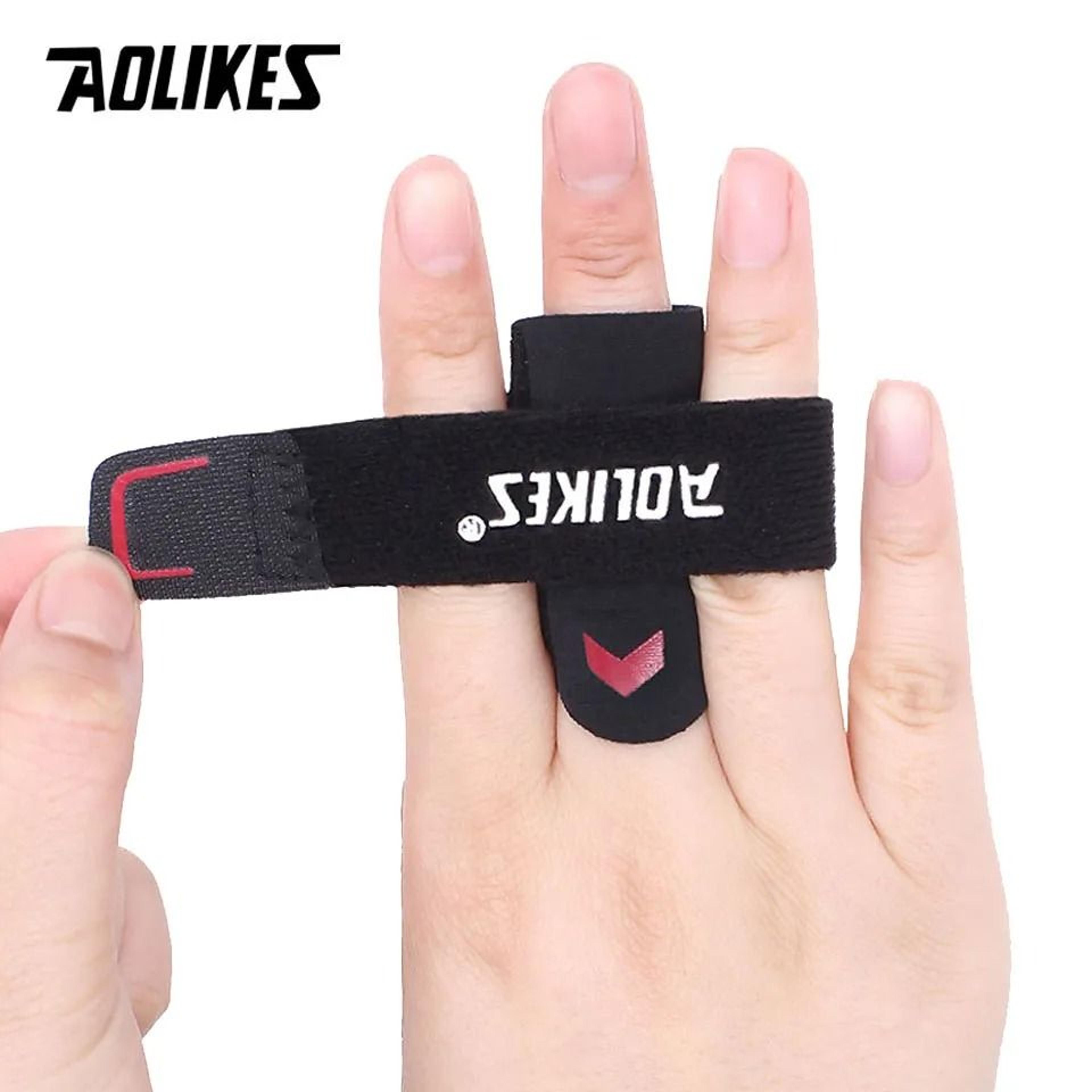 AOLIKES Adjustable Finger Splint And Sports Finger Protector 6