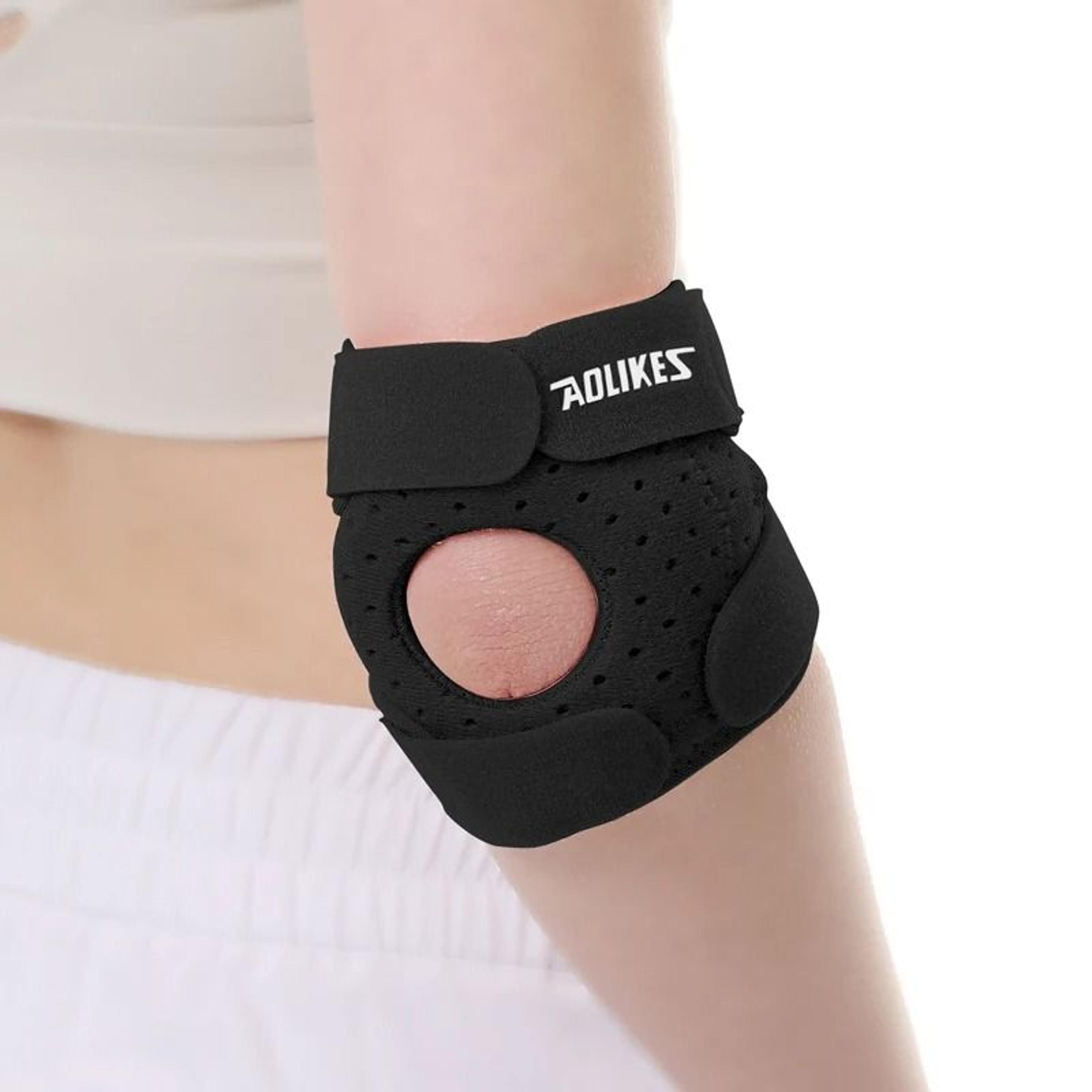 AOLIKES Silicone Padded Elbow Compression Sleeve 1