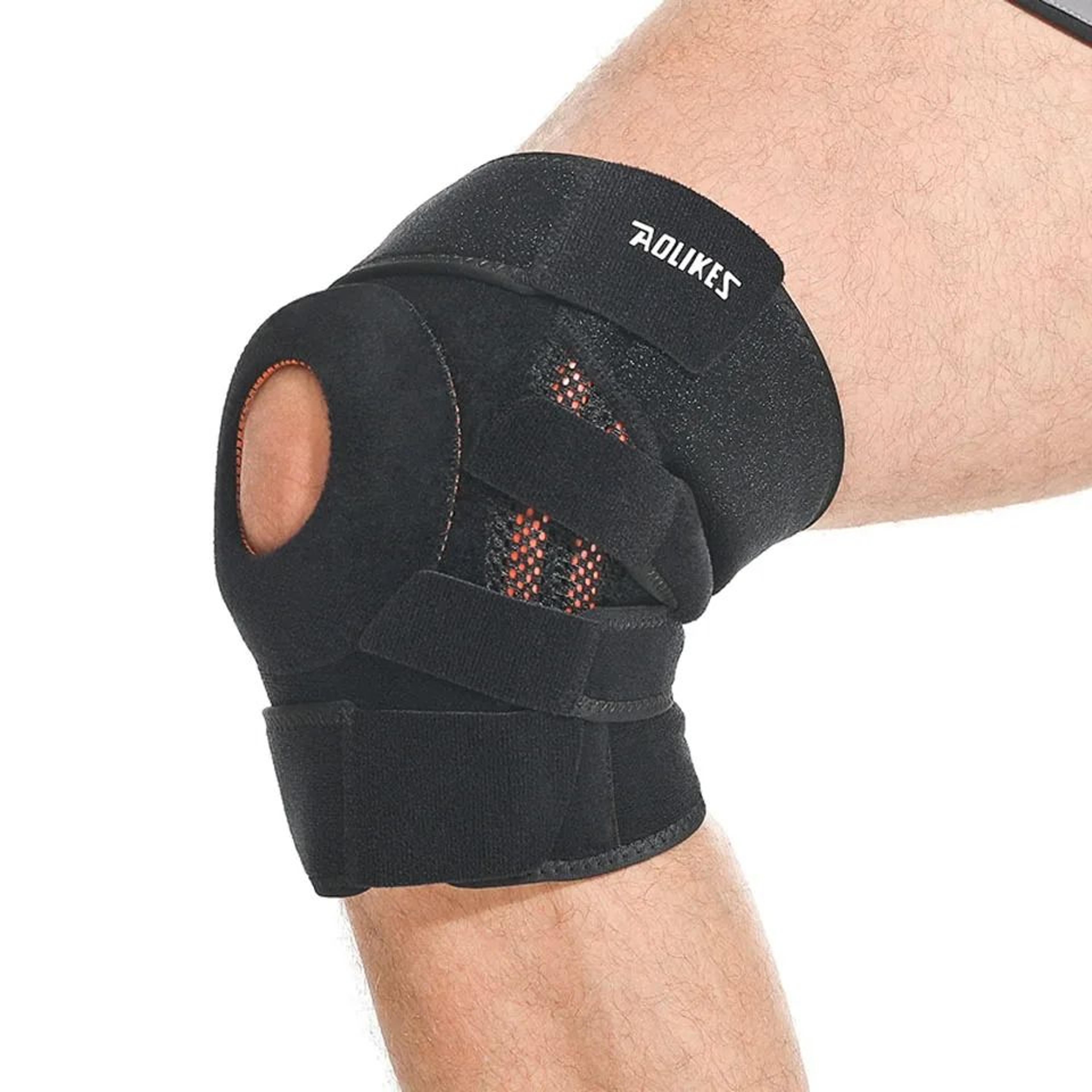 AOLIKES Knee Brace With Side Stabilizers And Patella Gel Pad 5