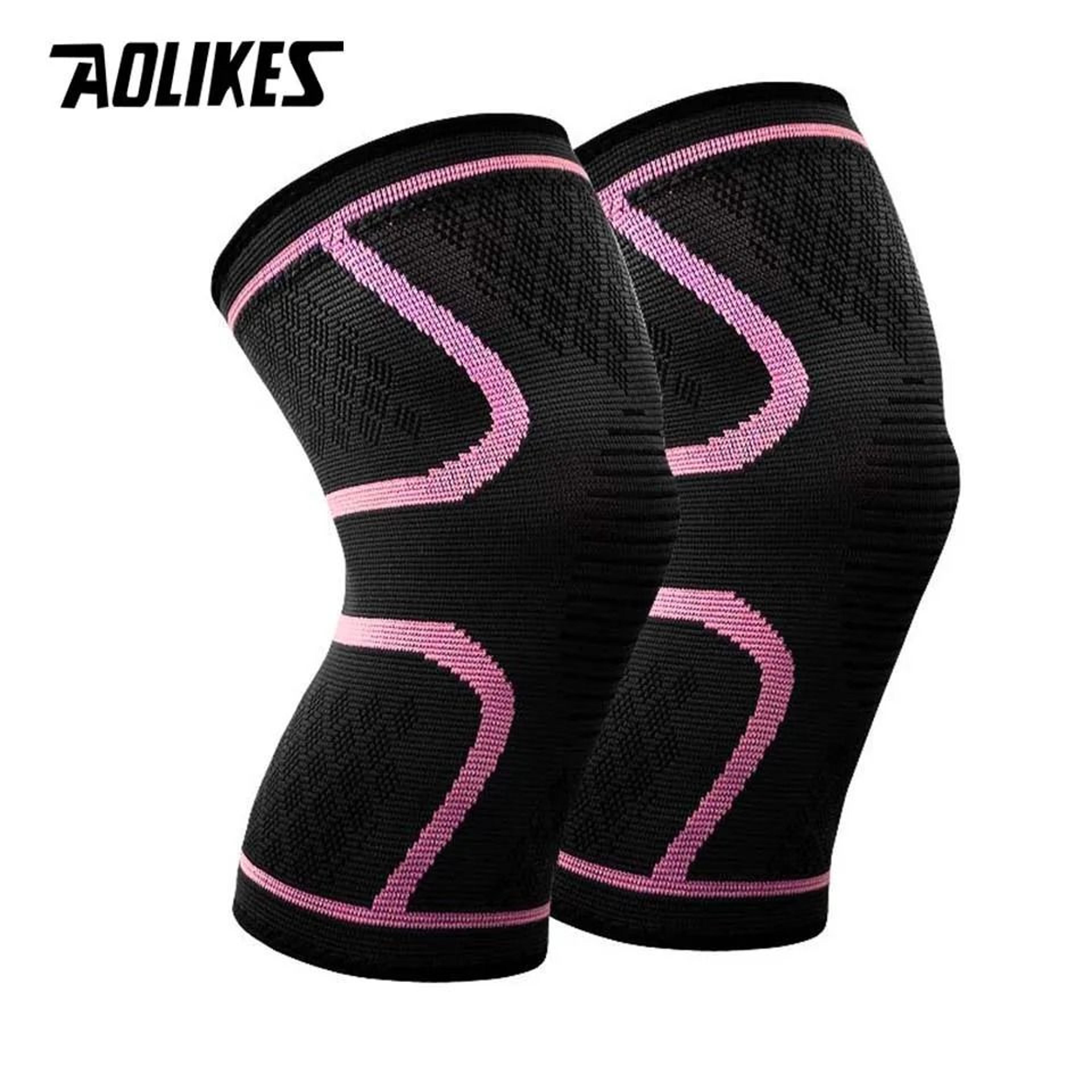 AOLIKES Knee Compression Sleeves For Running And Joint Support 6