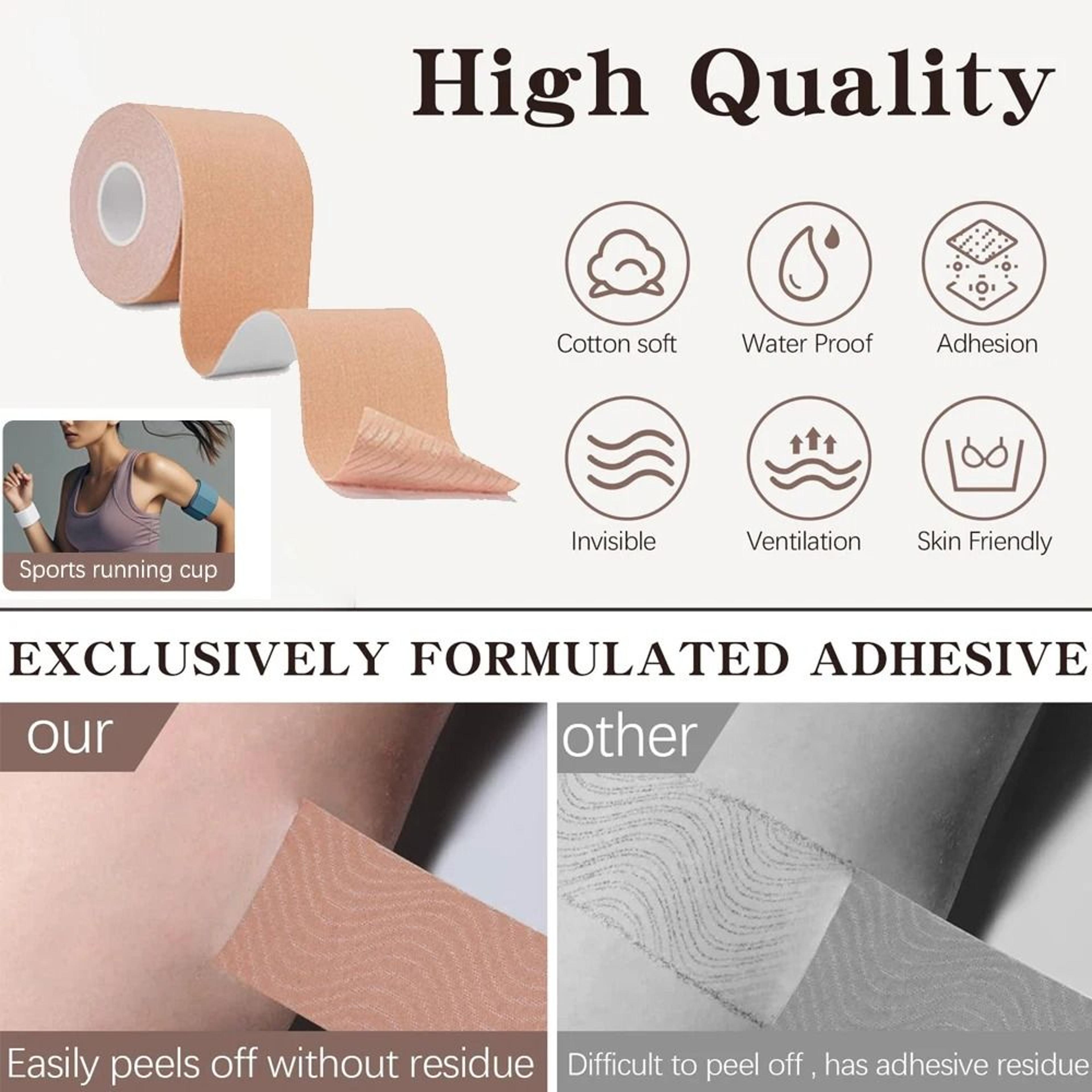 Waterproof Kinesiology Tape Roll For Flexible Muscle Support 6