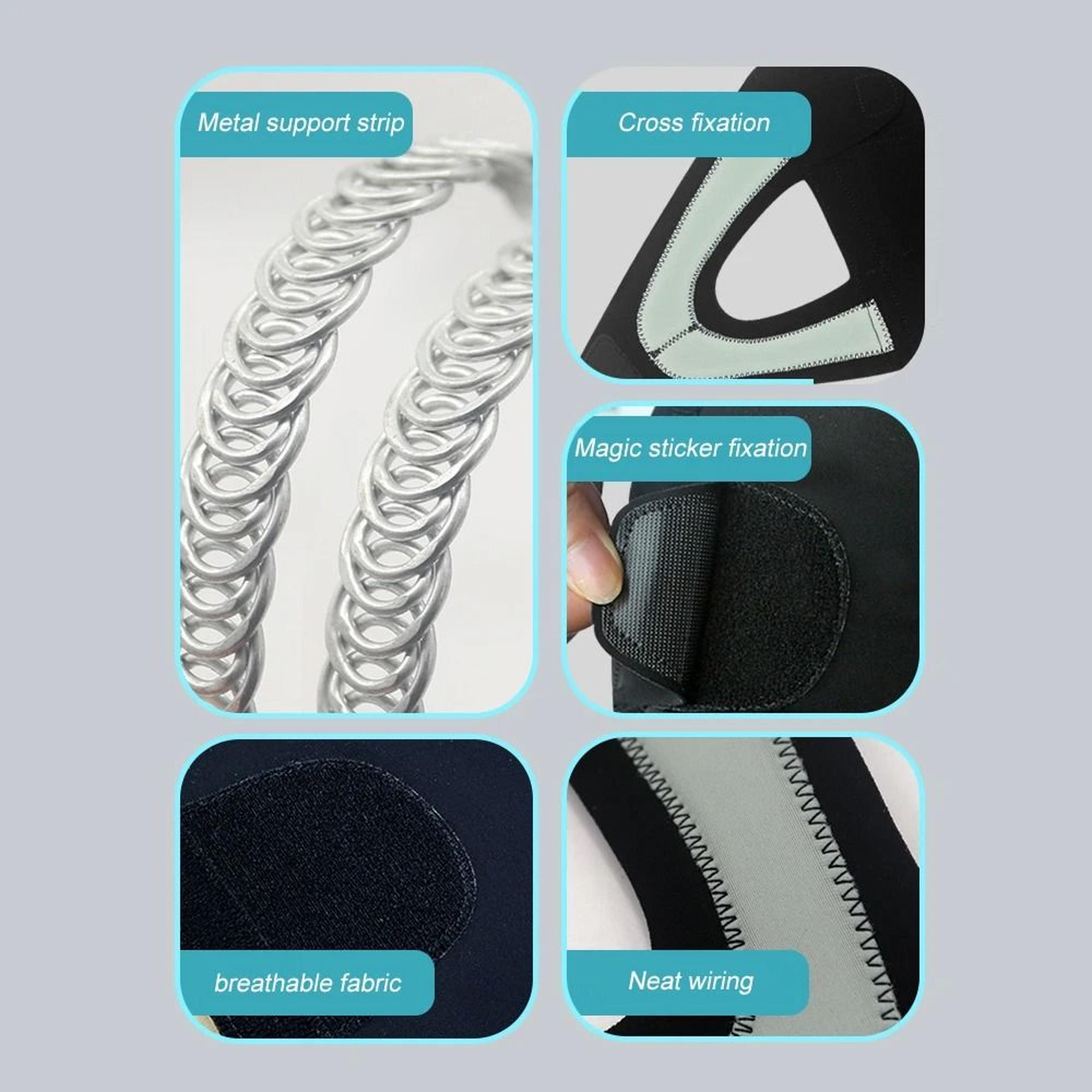 Dual Stabilizer Compression Knee Brace For Active Support 6