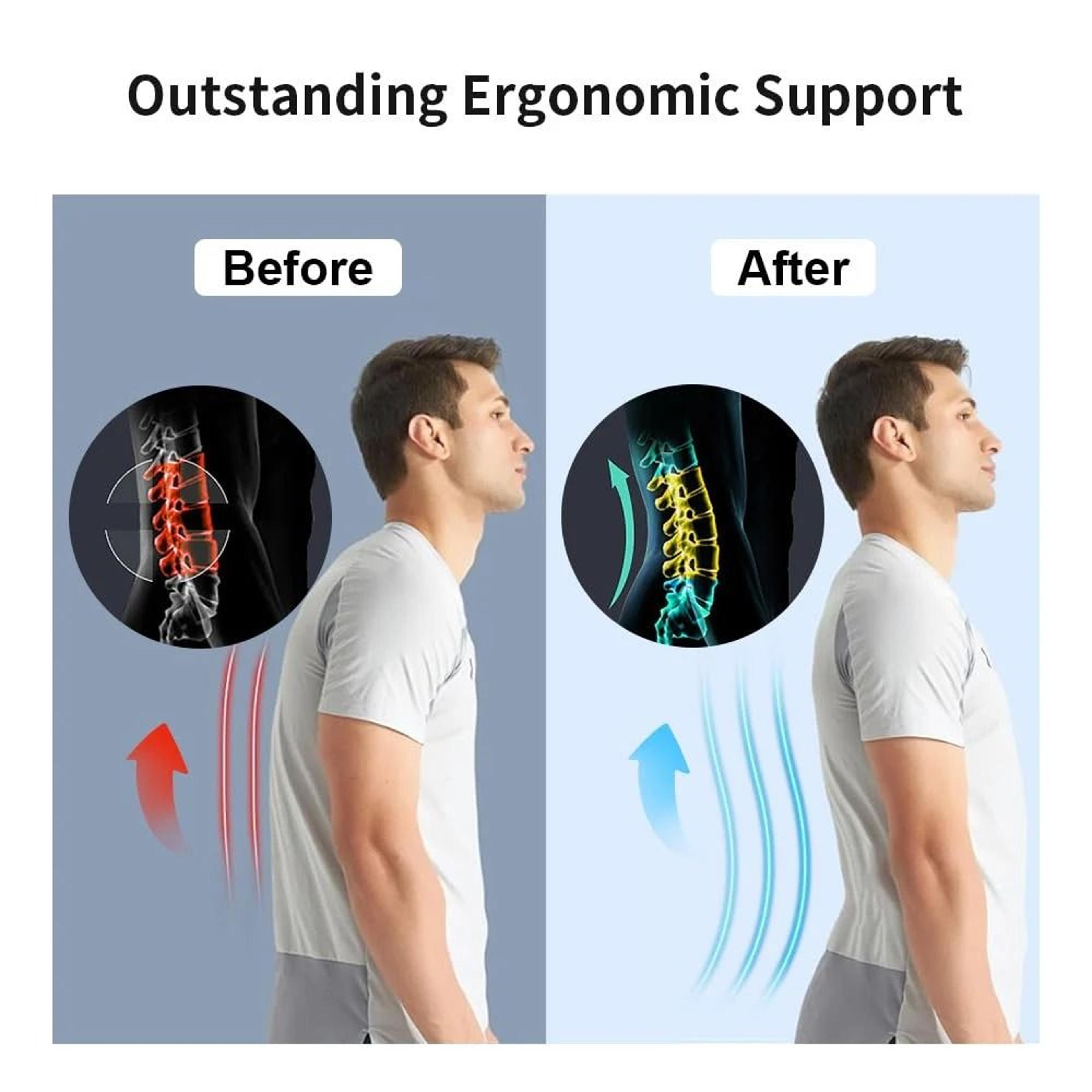 Breathable Lumbar Back Support Belt For Men And Women 6