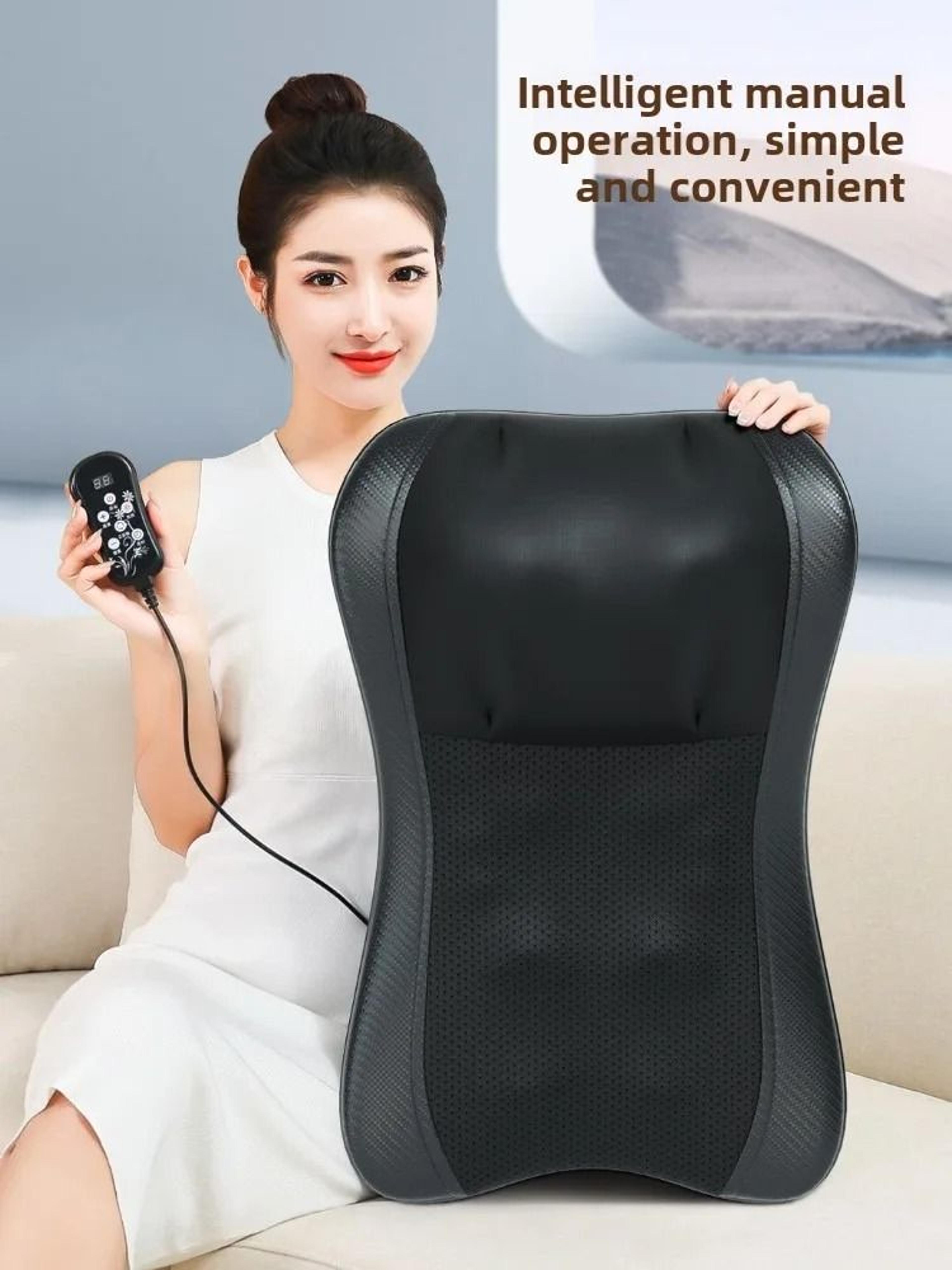 Heated Shiatsu Neck And Back Massage Pillow 6