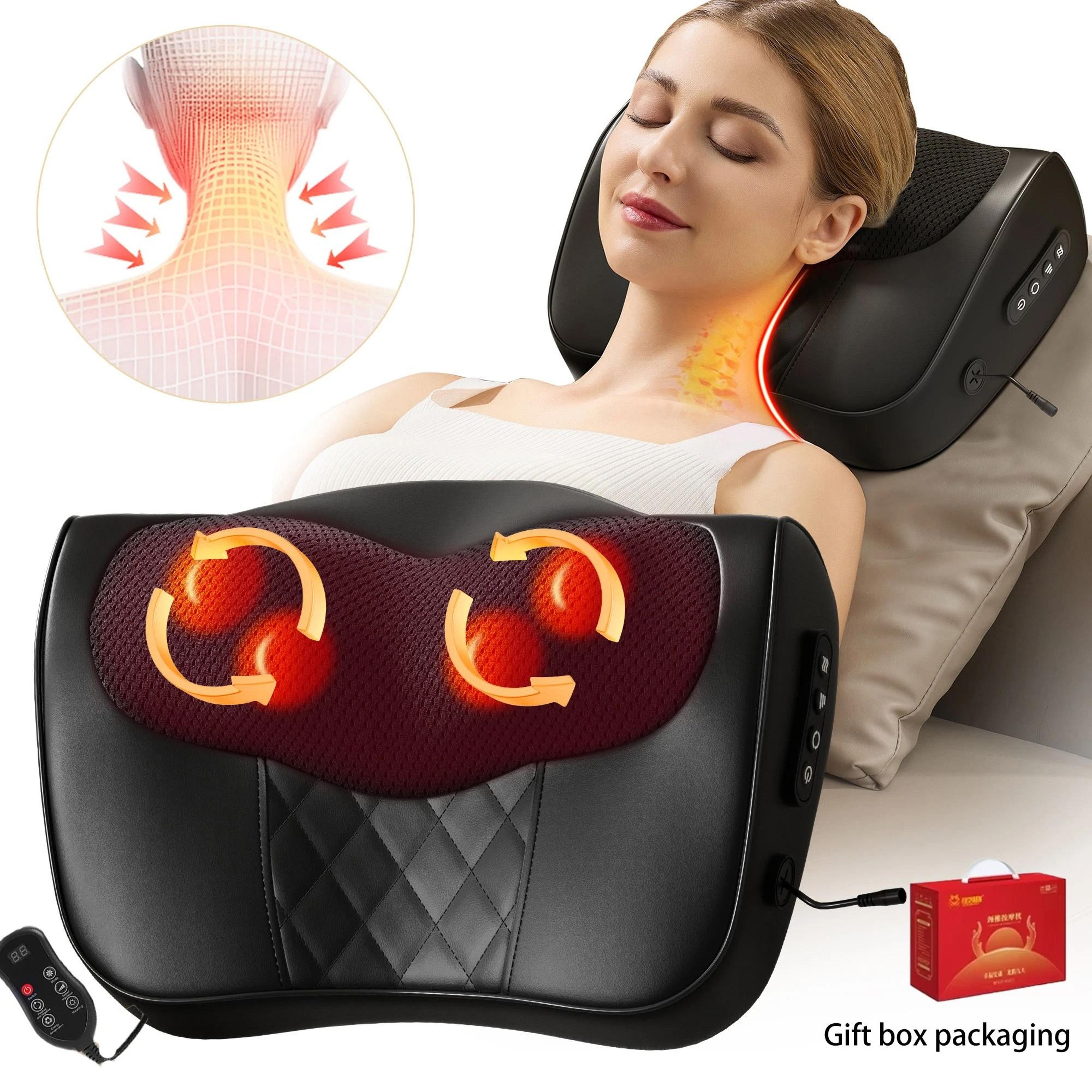 Heated Shiatsu Neck Massage Pillow 1