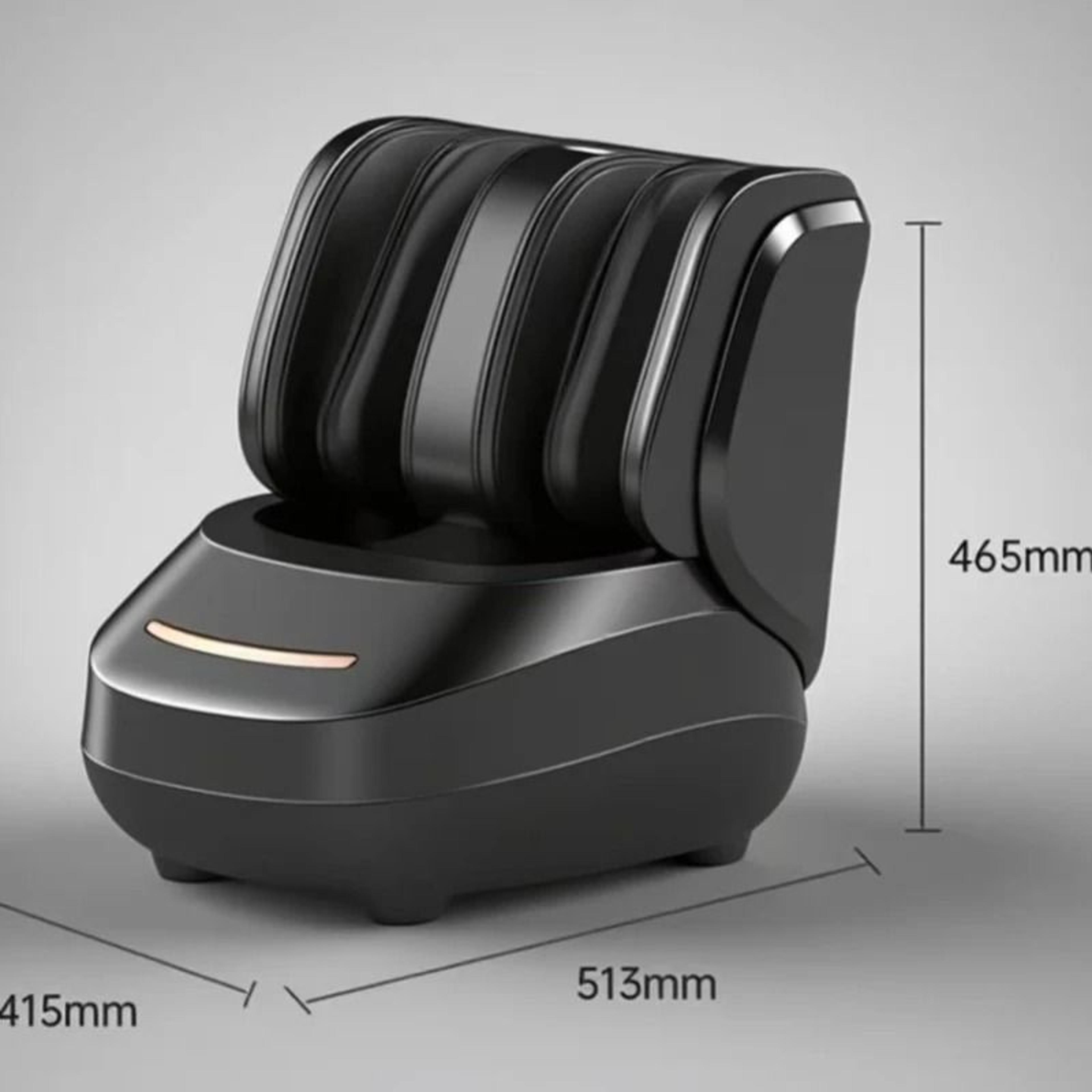 Heated Air Compression Foot And Leg Massager 4