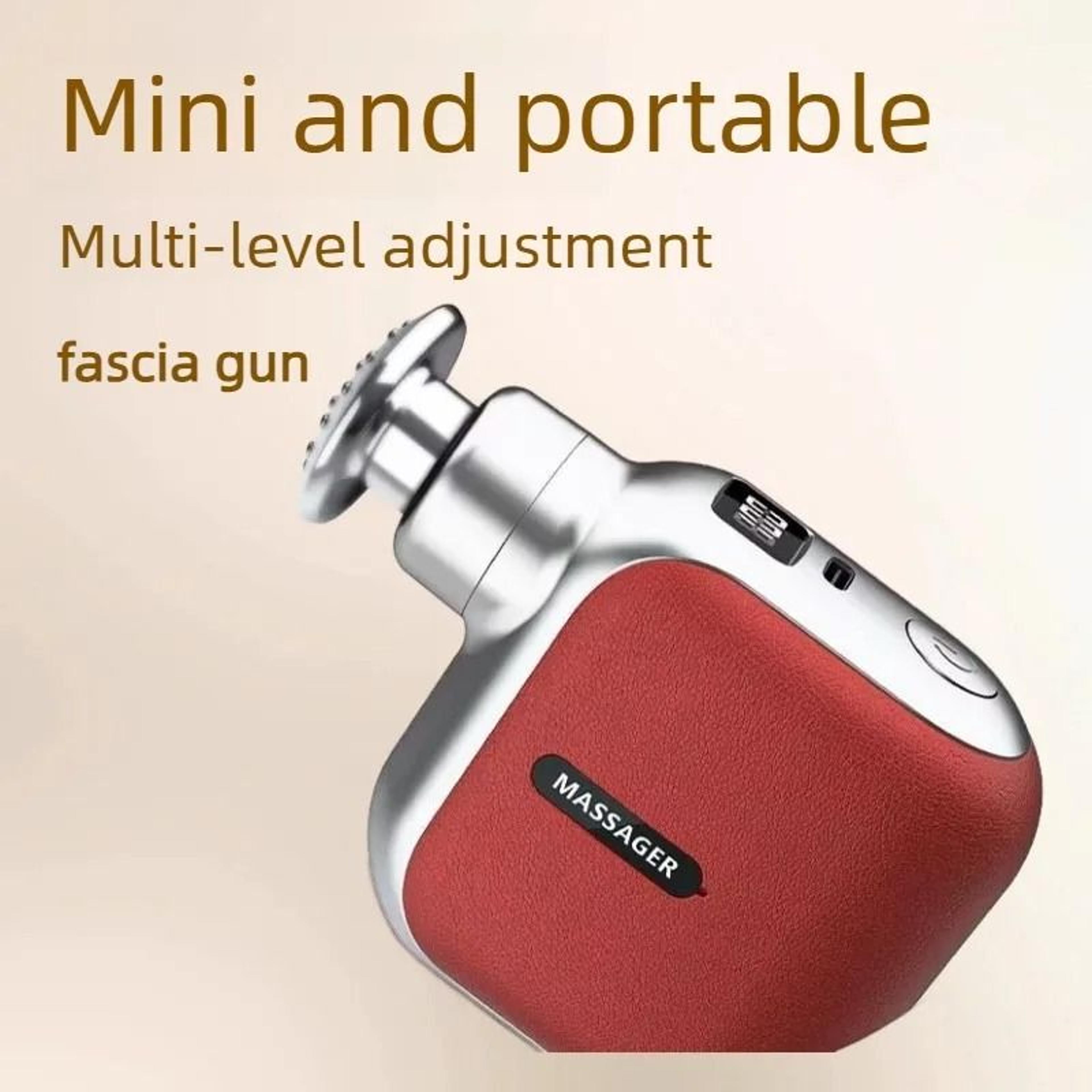 4 head quiet mini pocket massage gun