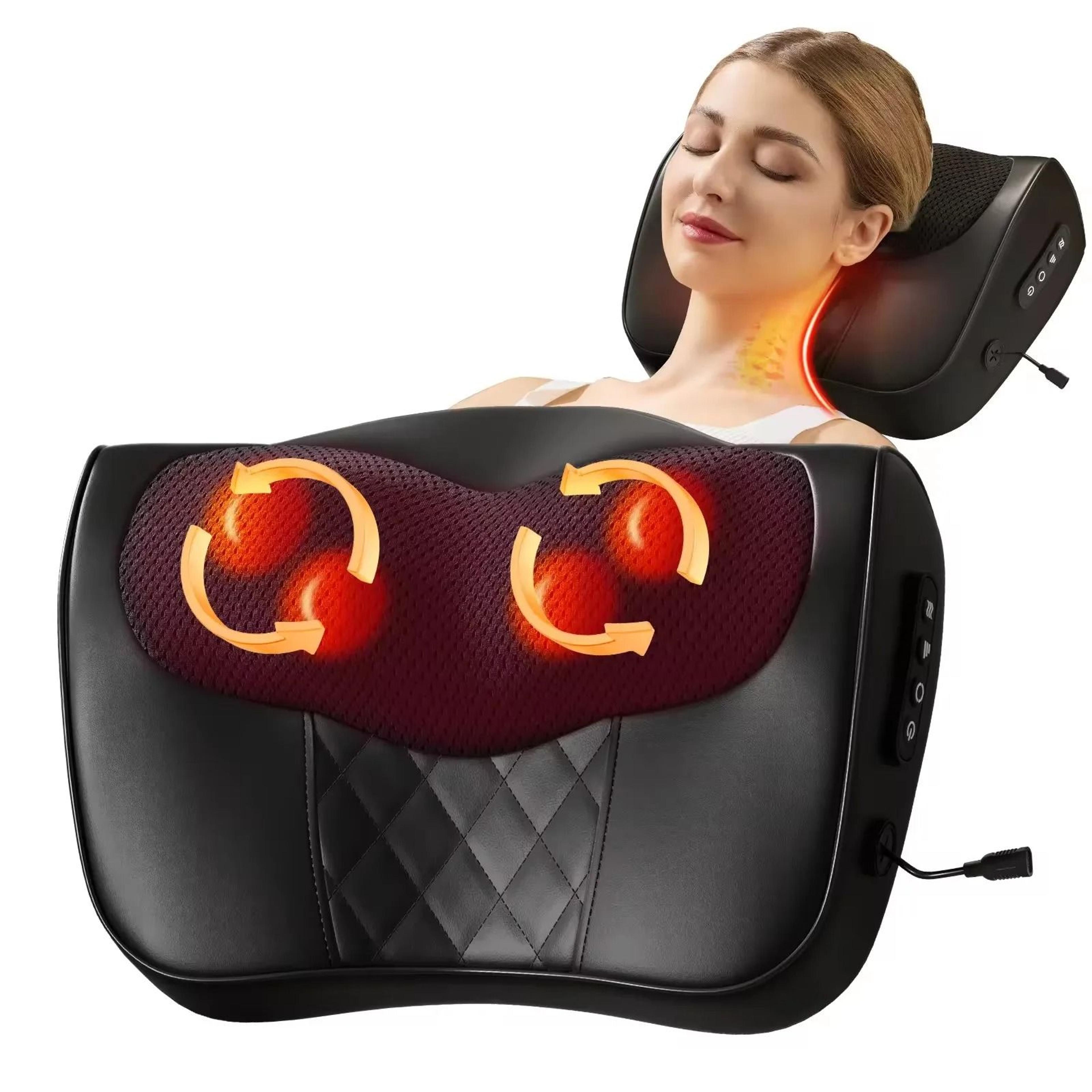 Heated Airbag Neck Massage Pillow For Full Body Relaxation 6