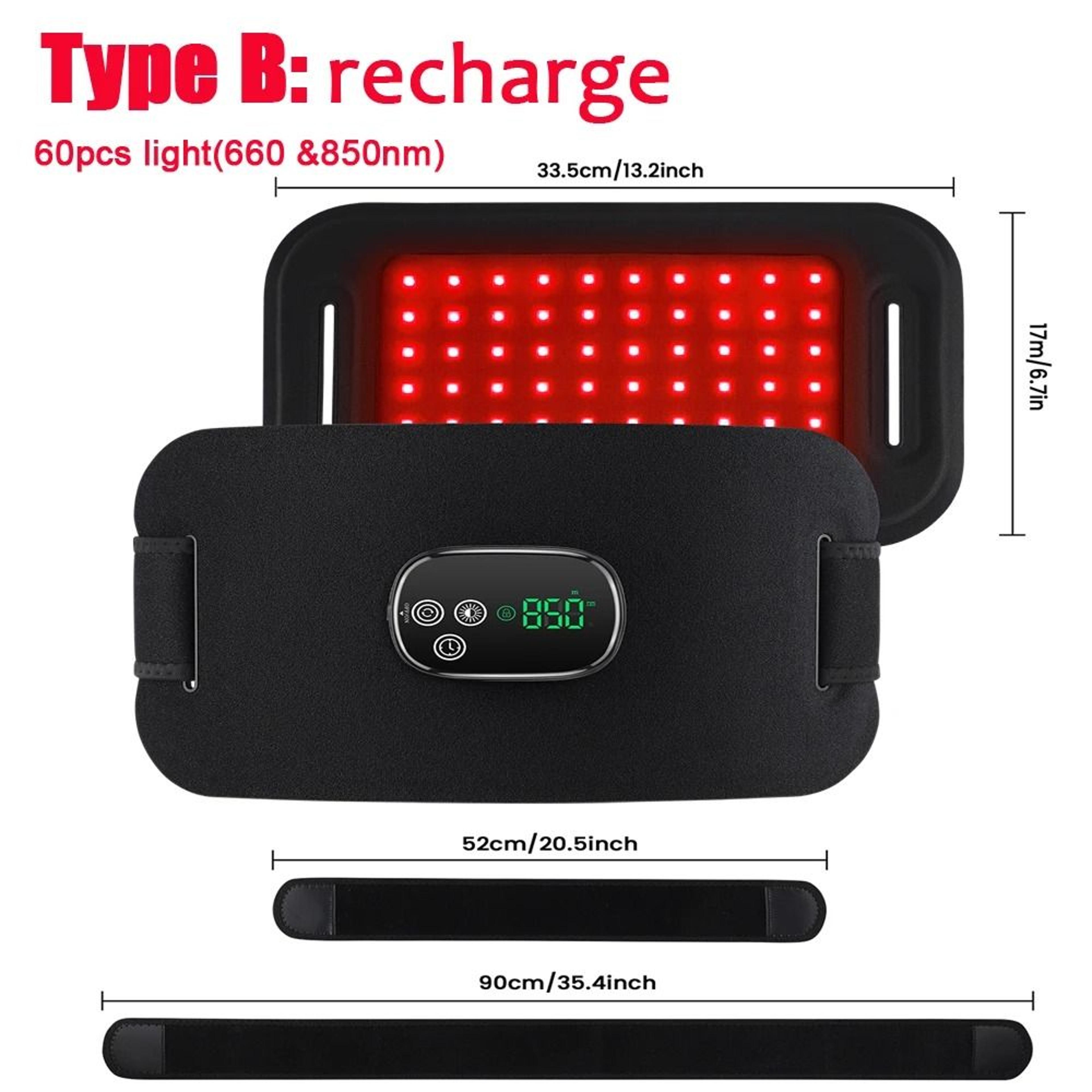 Cordless Red Light Therapy Wrap For Joint And Muscle Relaxation 2