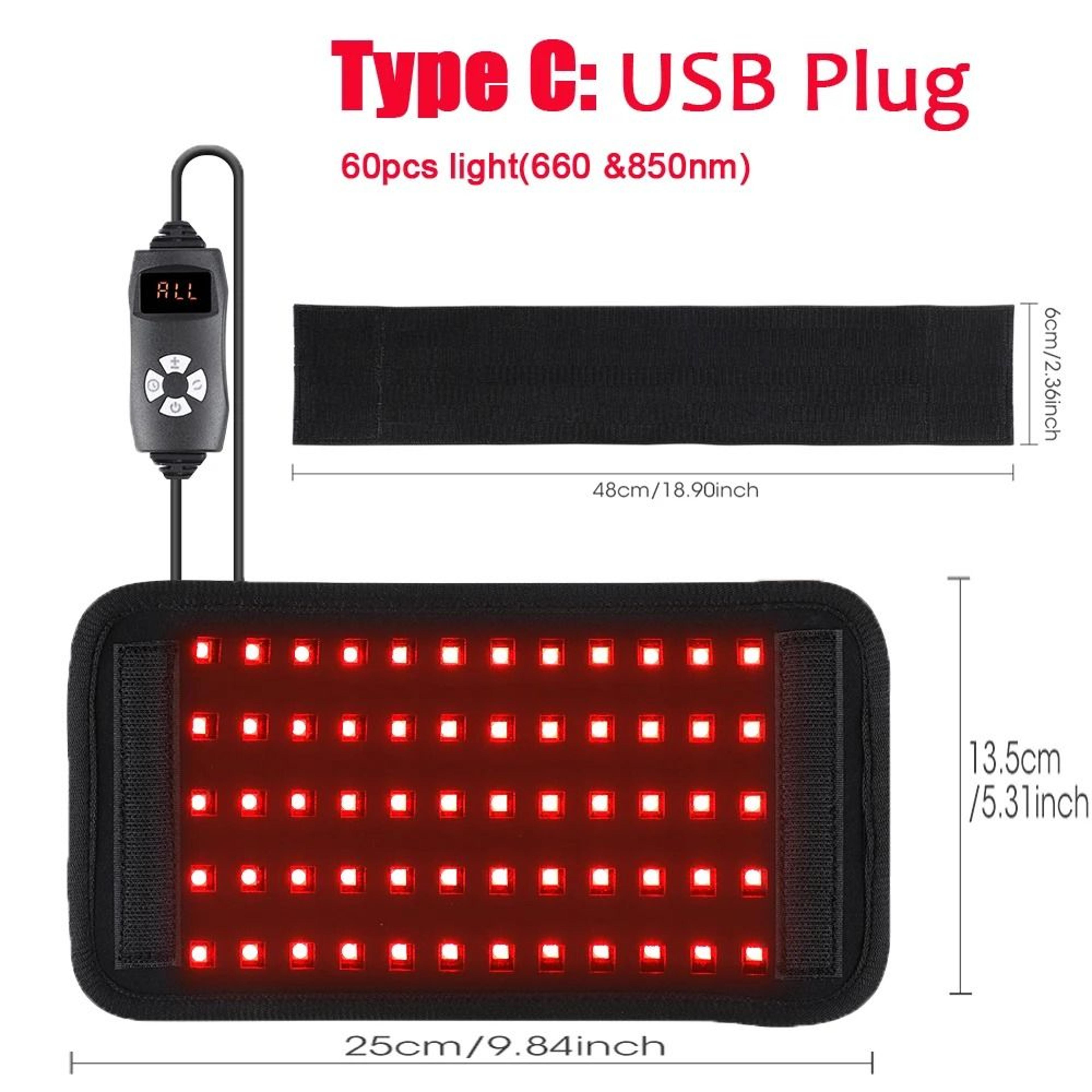 Cordless Red Light Therapy Wrap For Joint And Muscle Relaxation 3