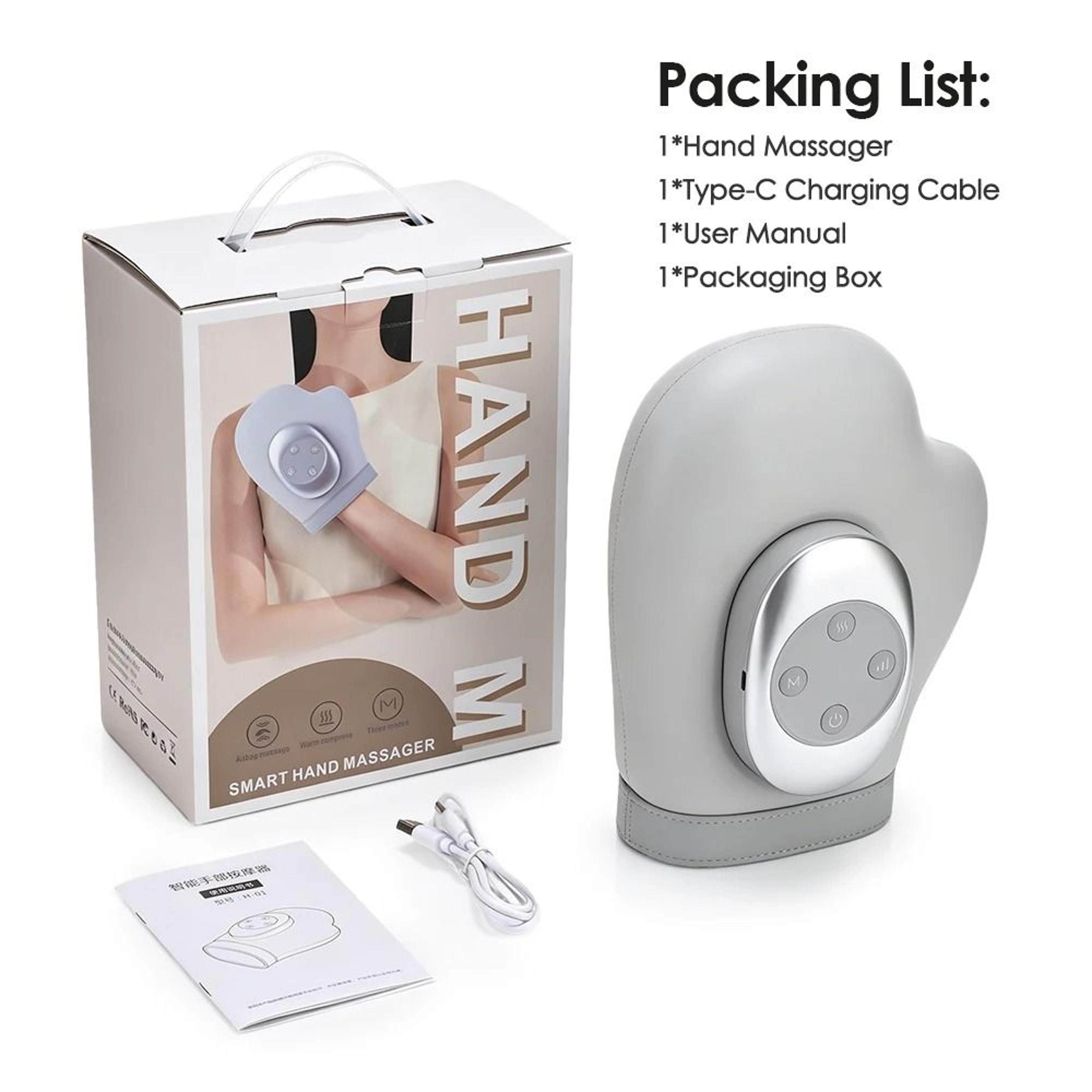 Heated Air Compression Hand Massager 1