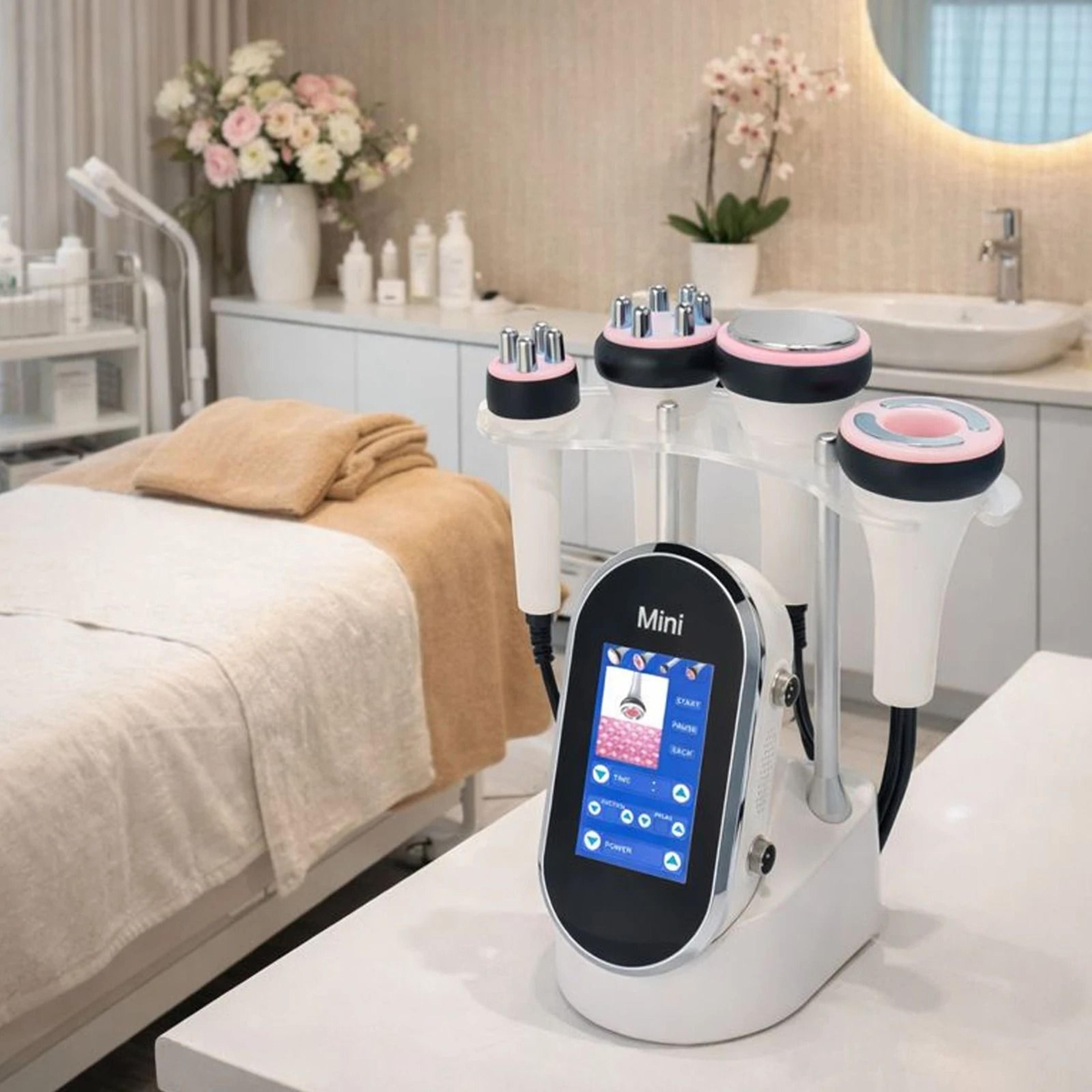 professional 40k four in one ultrasonic cavitation body care machine