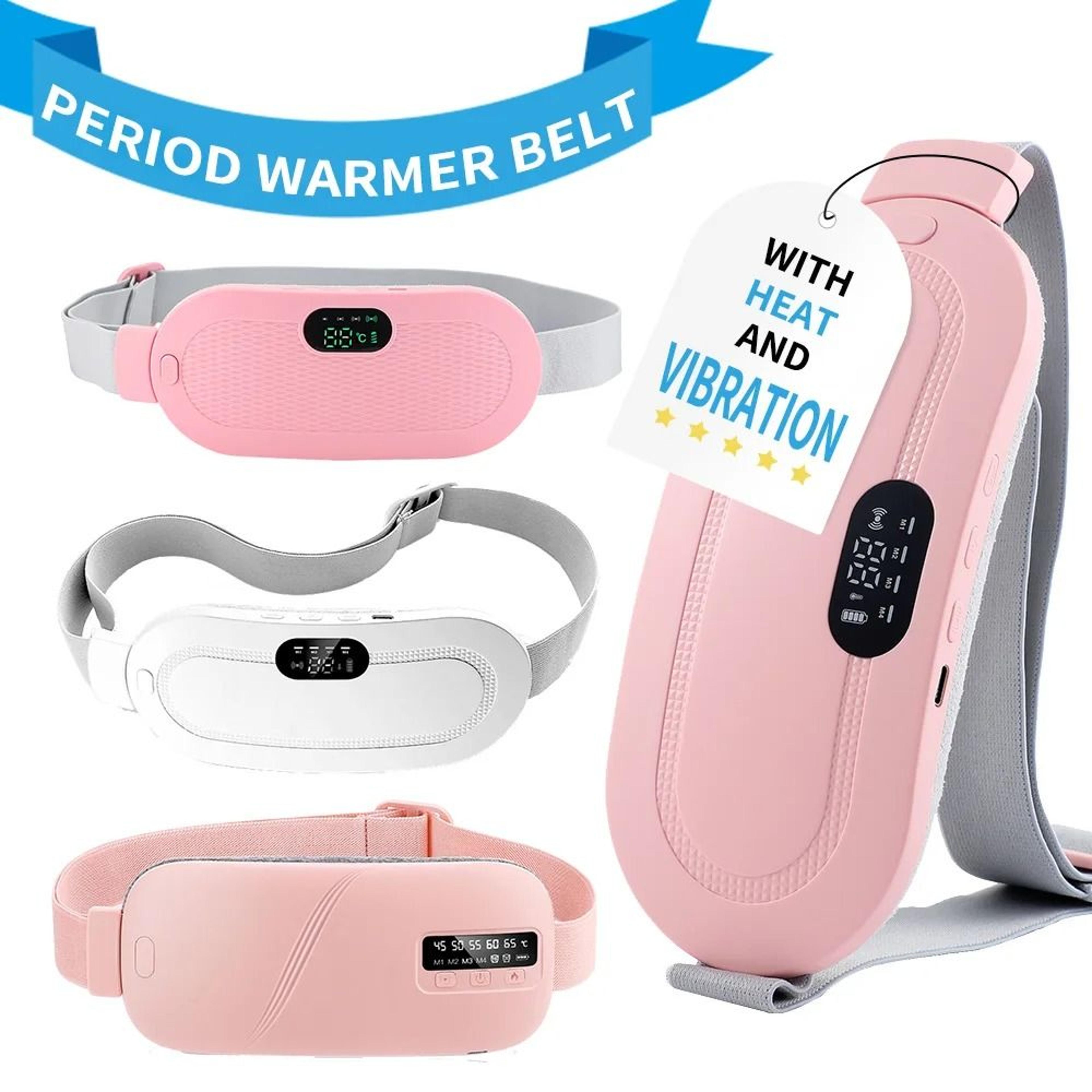 Portable Menstrual Heating Pad And Vibration Belt 11