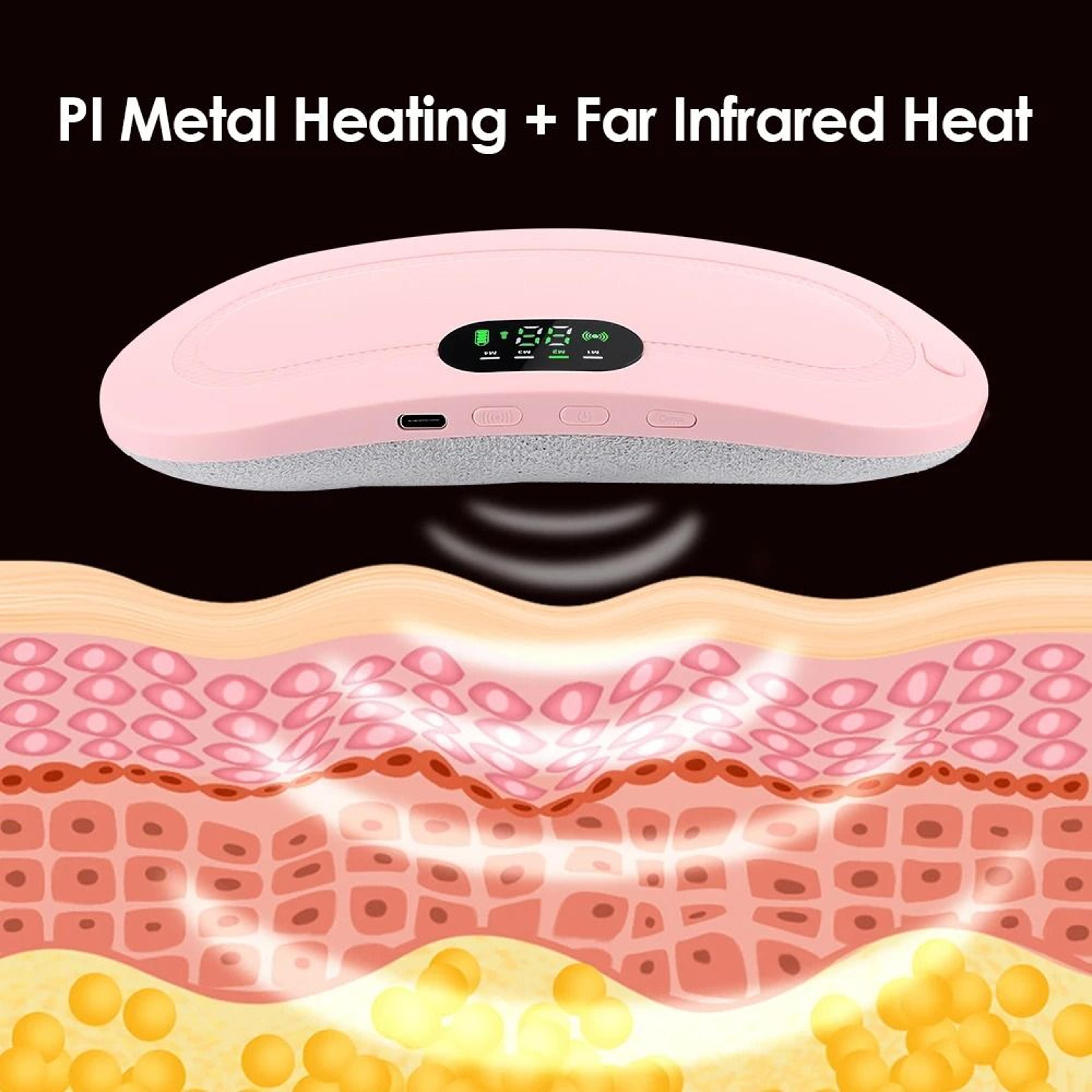 USB Menstrual Heating And Vibration Belt 9