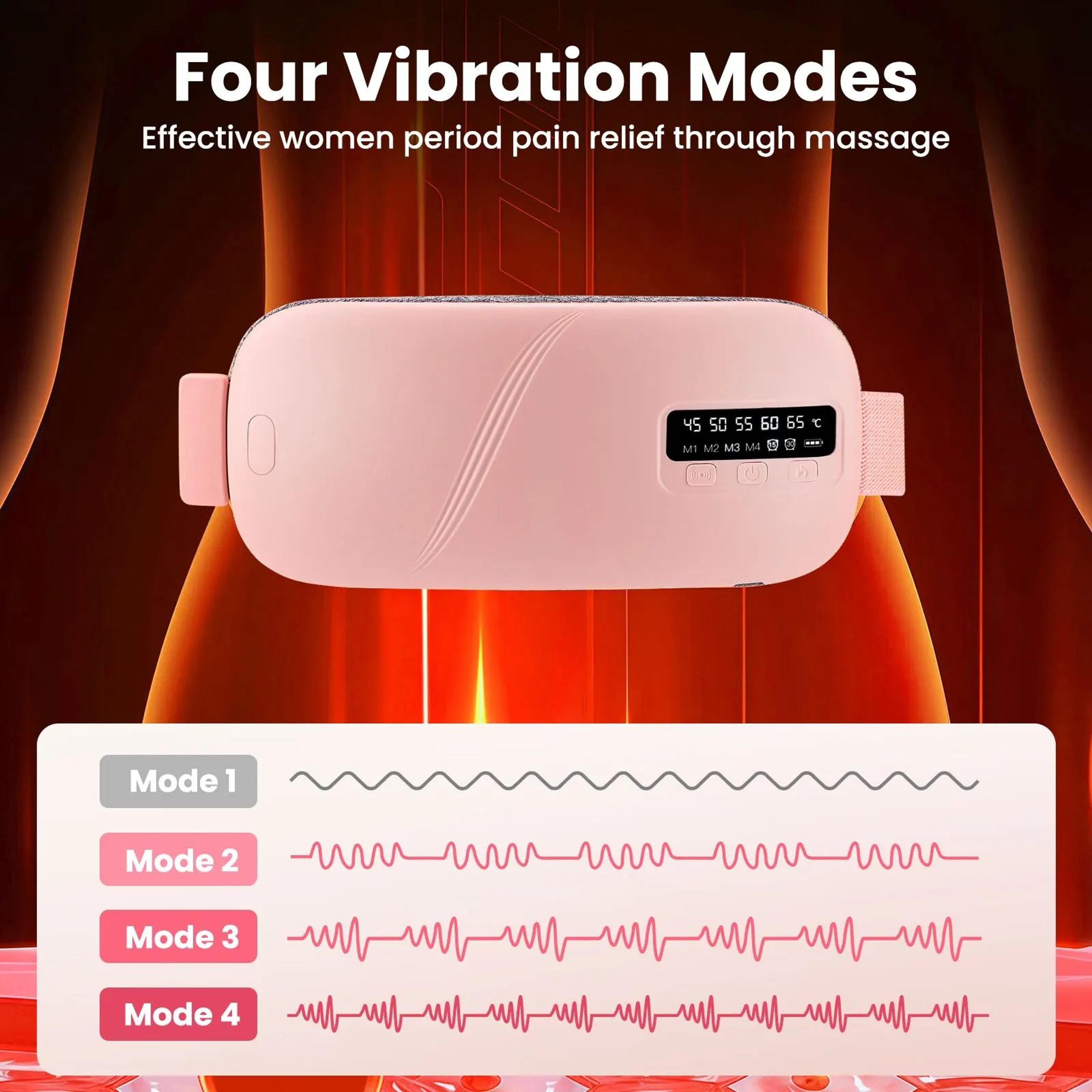 Cordless Menstrual Heating And Vibration Belt 5