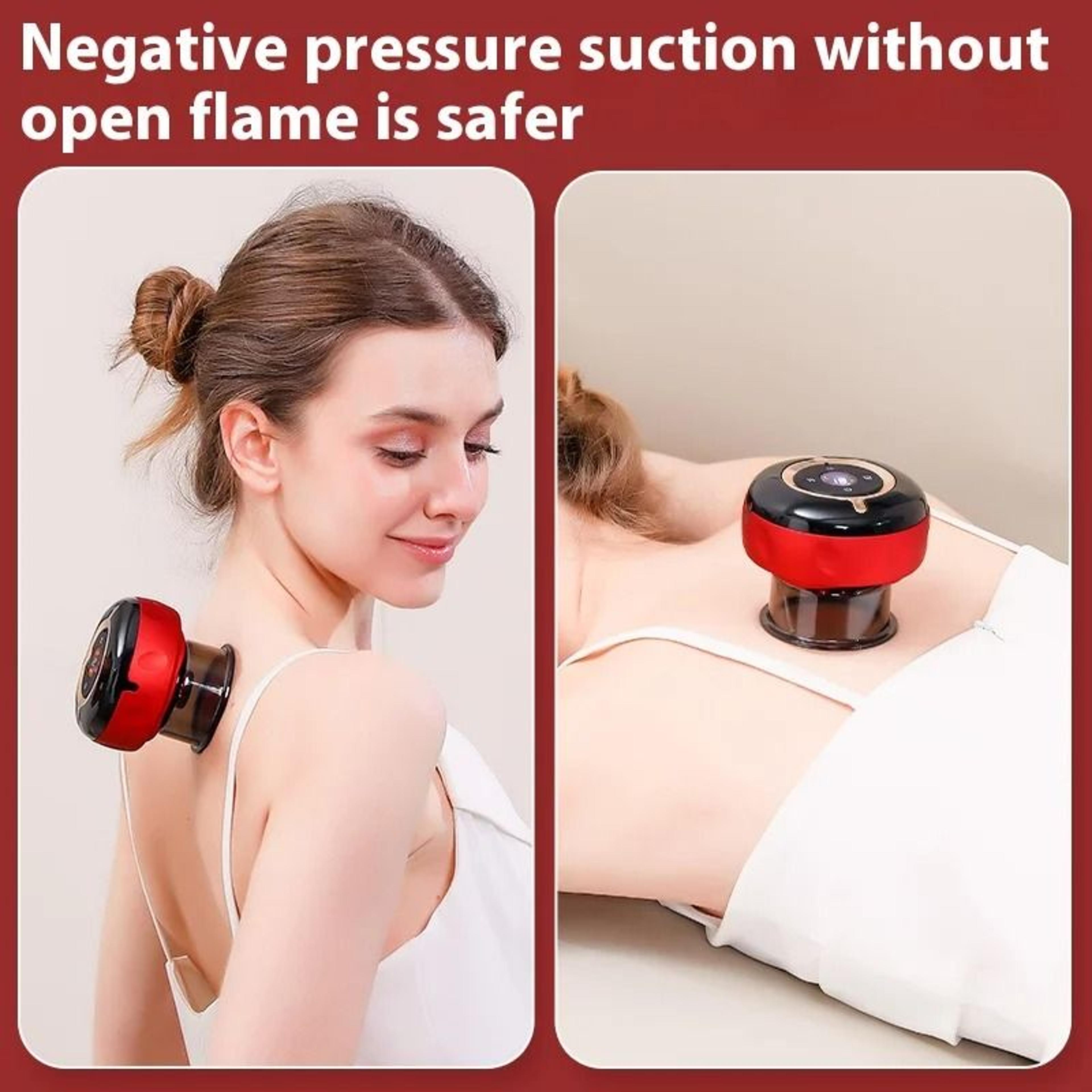 12 Level Smart Heated Cupping Massager With Remote Control 3