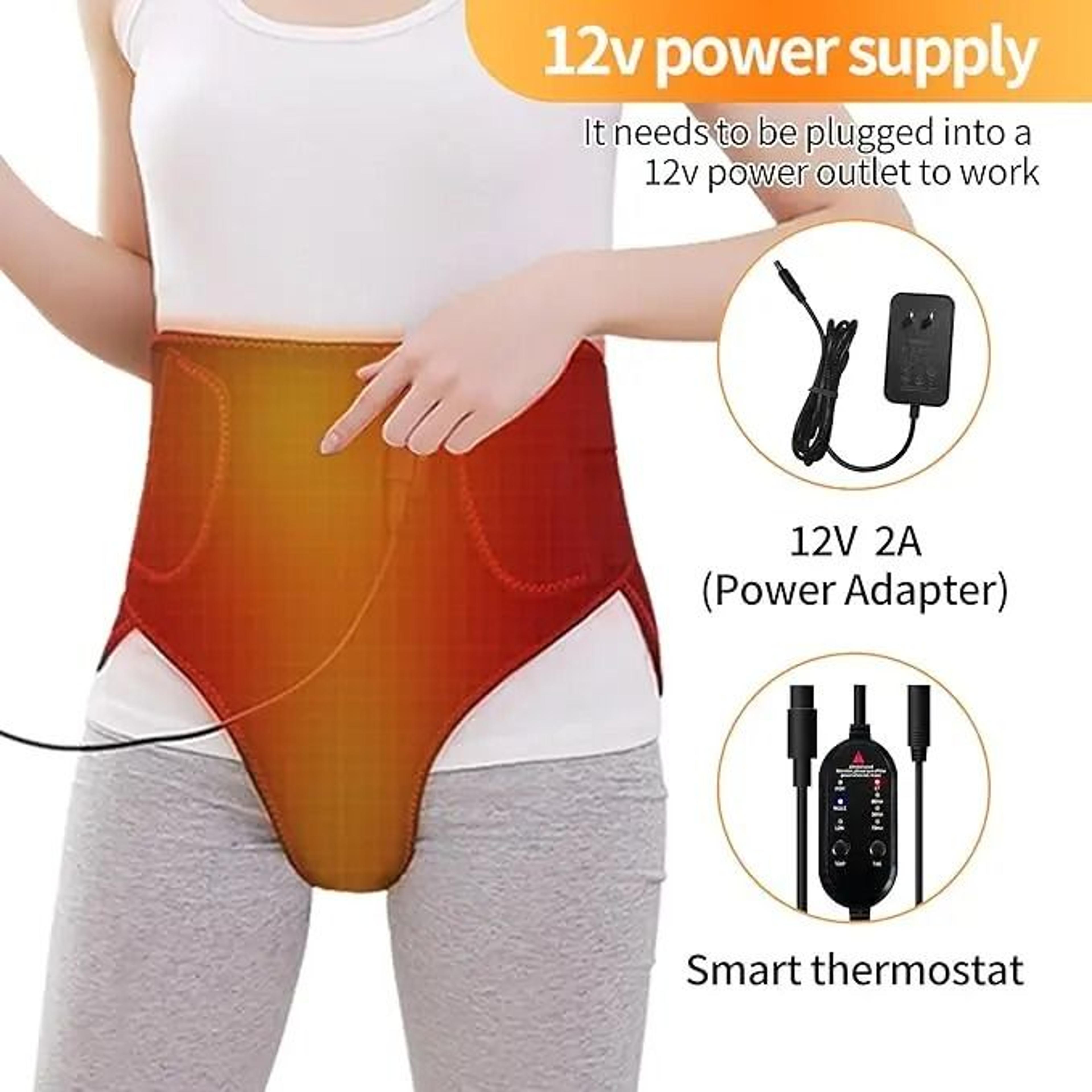 Wearable Menstrual Heating Pad With Vibration Massage 7