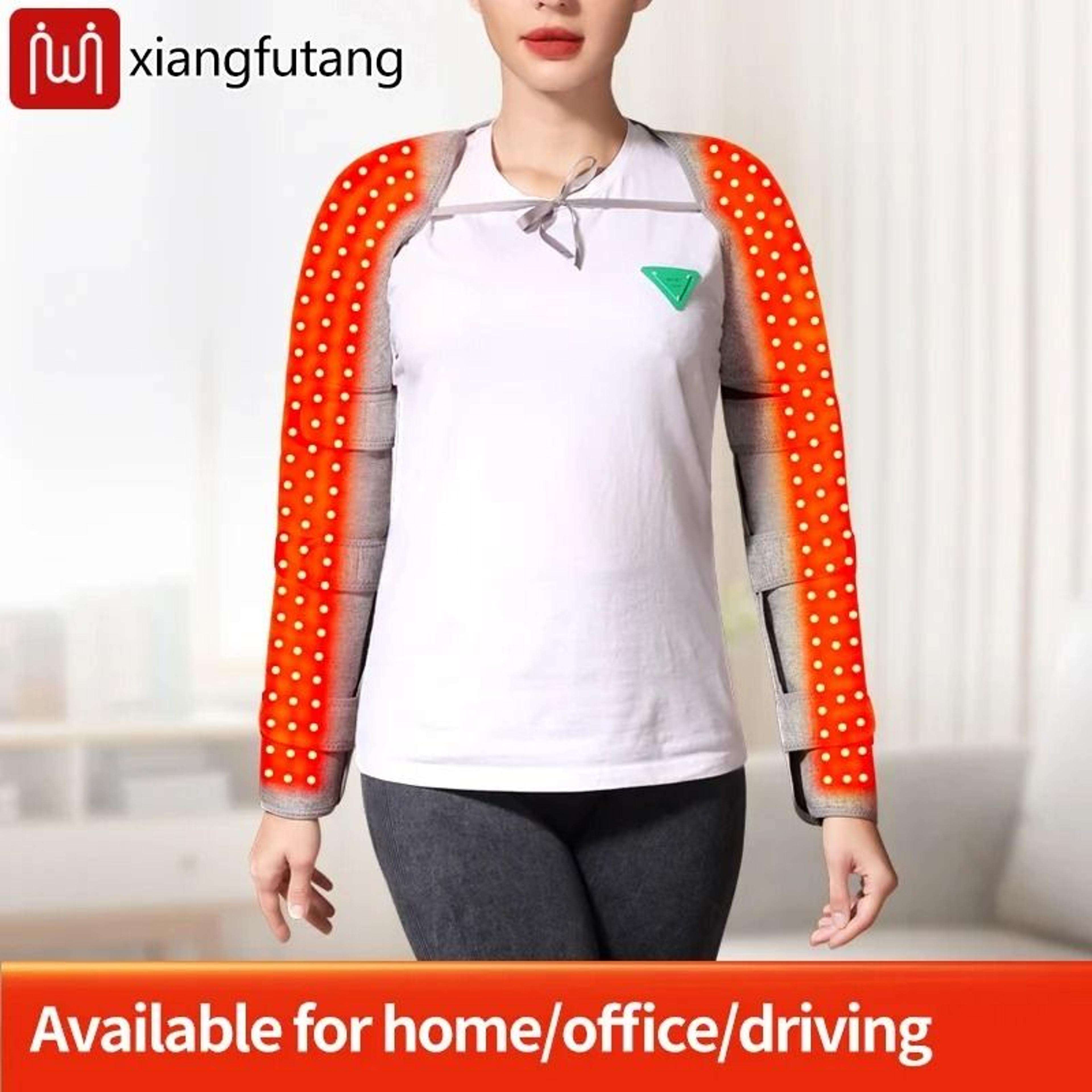Red Light Heated Vibration Shoulder And Upper Arm Wrap 6